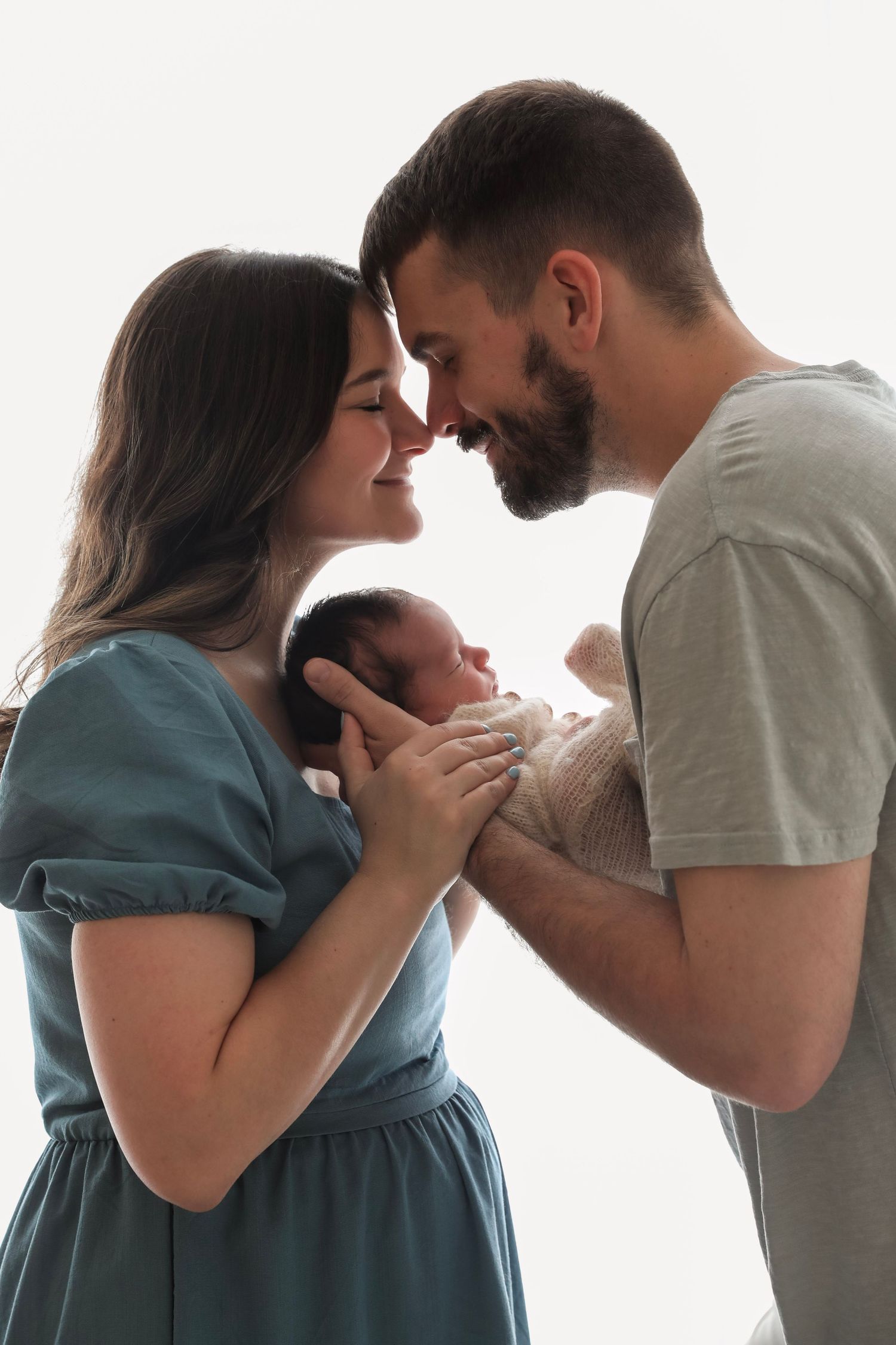 Family portrait Nashville Newborn photography studio