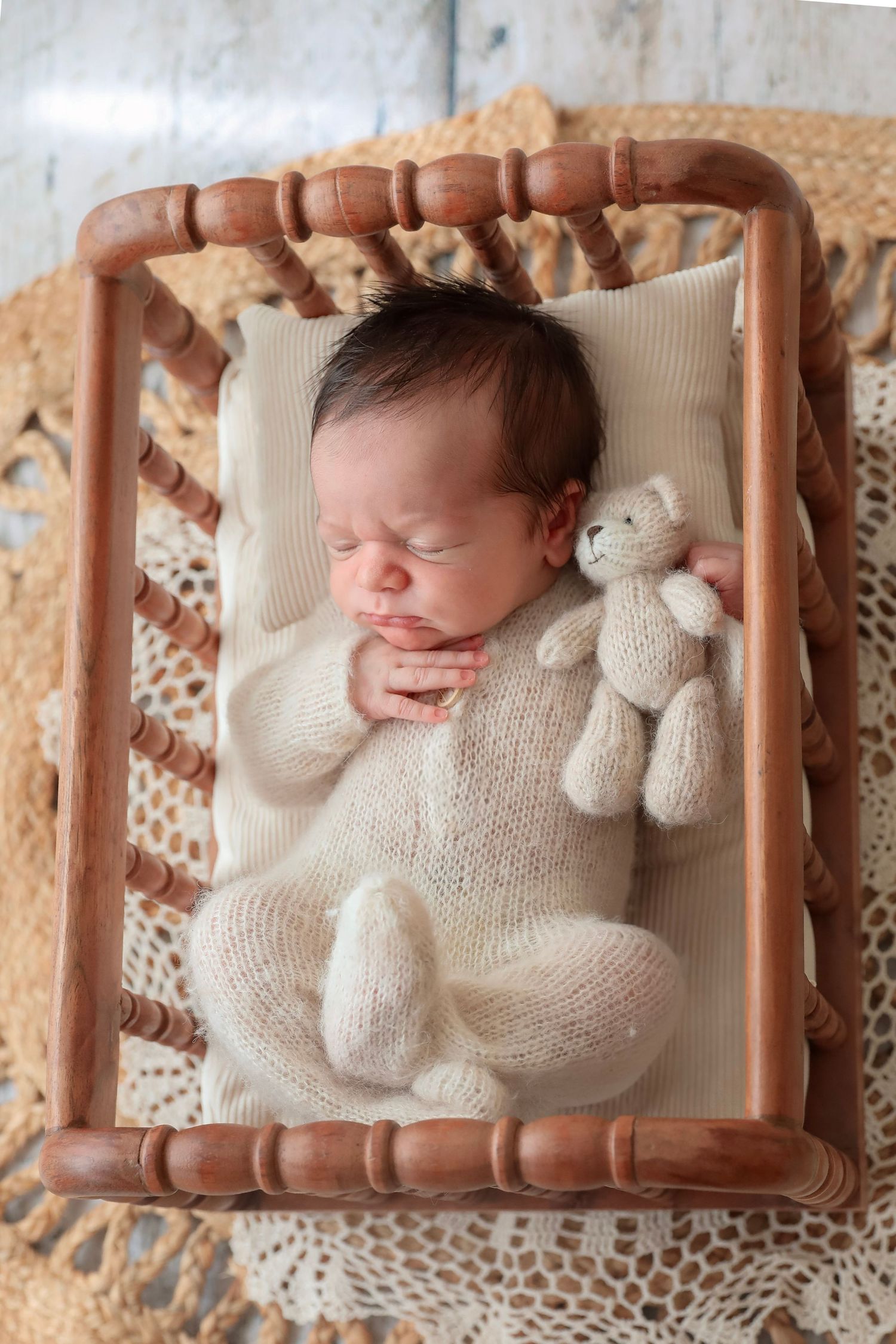 Lifestyle newborn session. Nashville Newborn photography studio