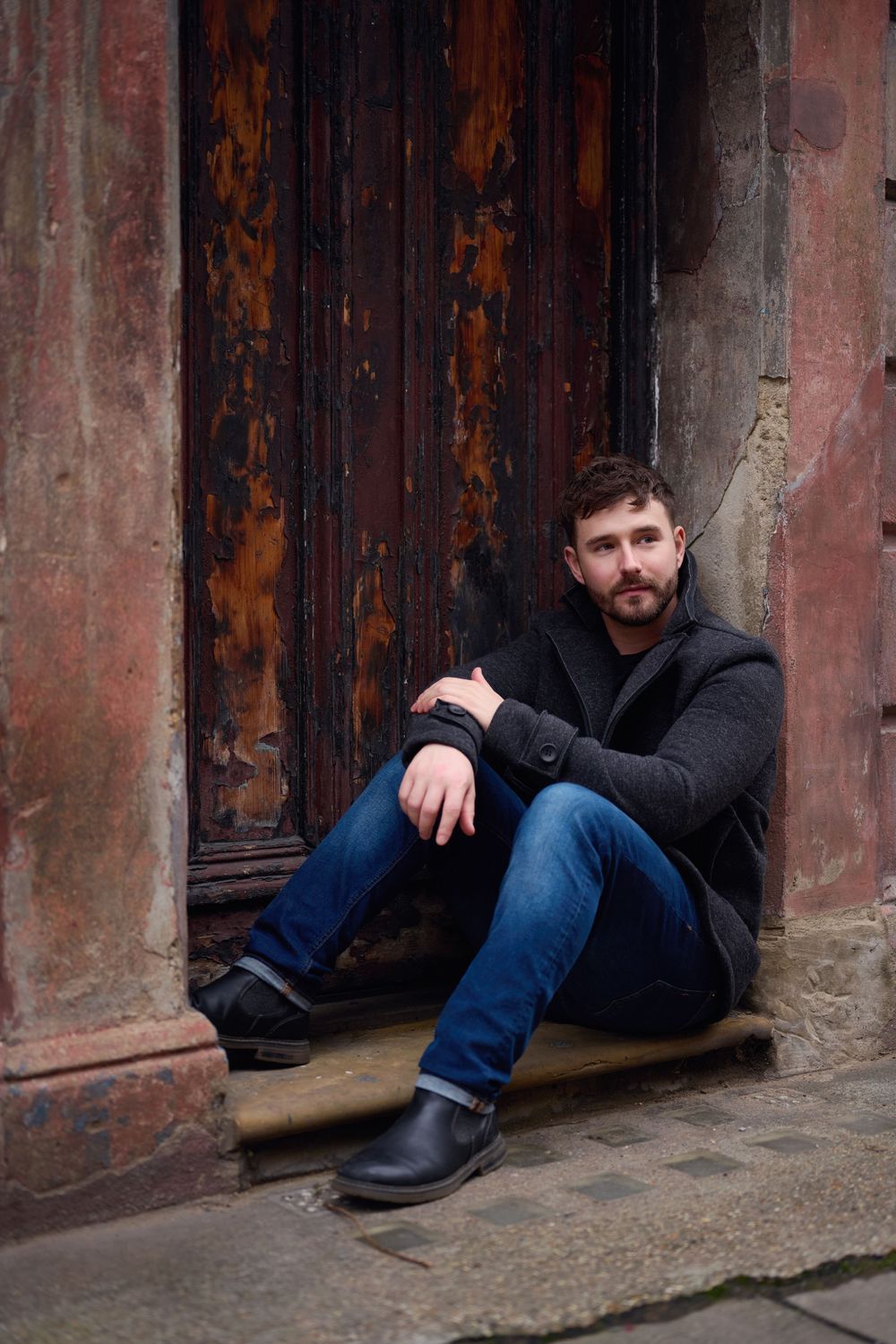 Location model portfolio shot of Anthony Mellis