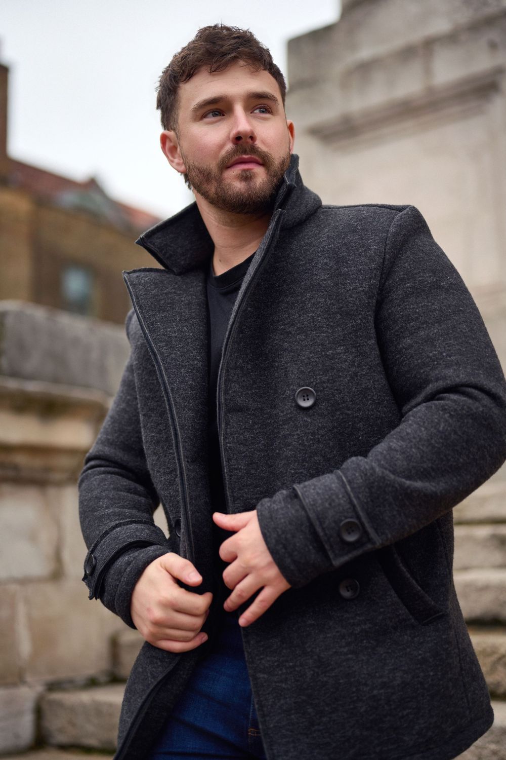 Location model portfolio shot of Anthony Mellis