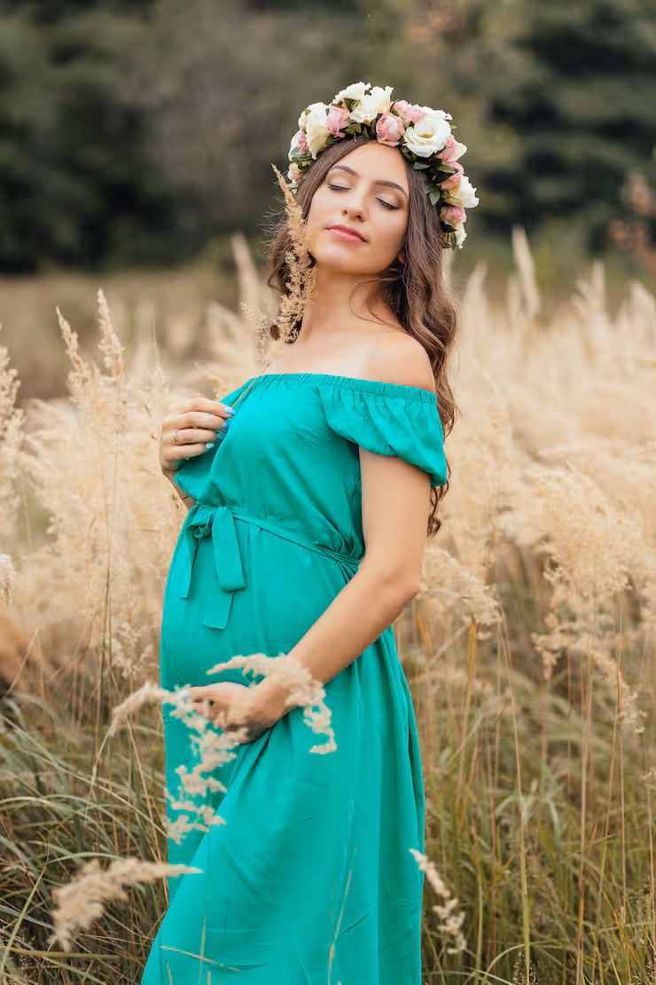 Baby's first birthday cake smash photo session with pumpkins and autumn decorations.