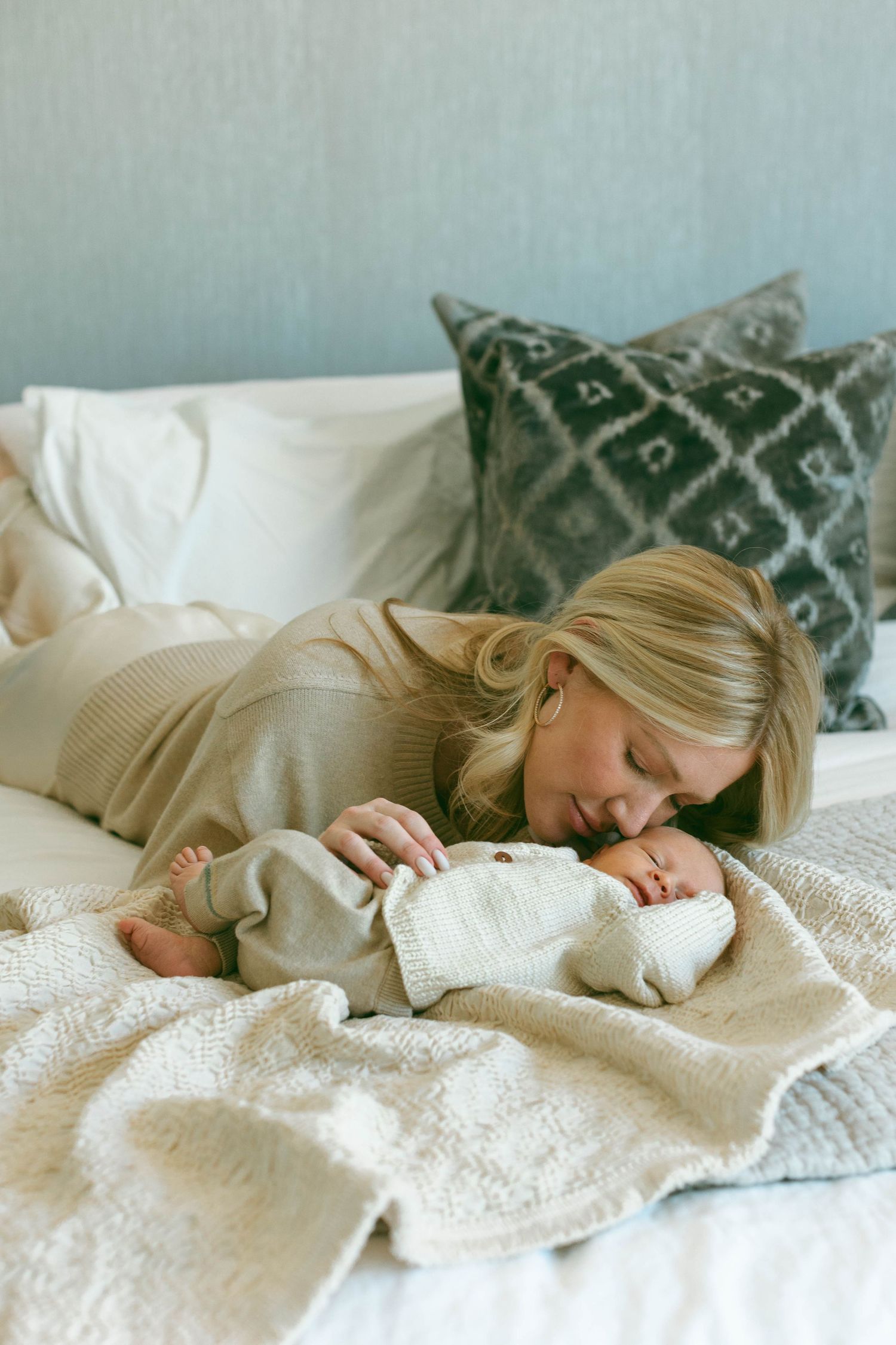 baby snuggles