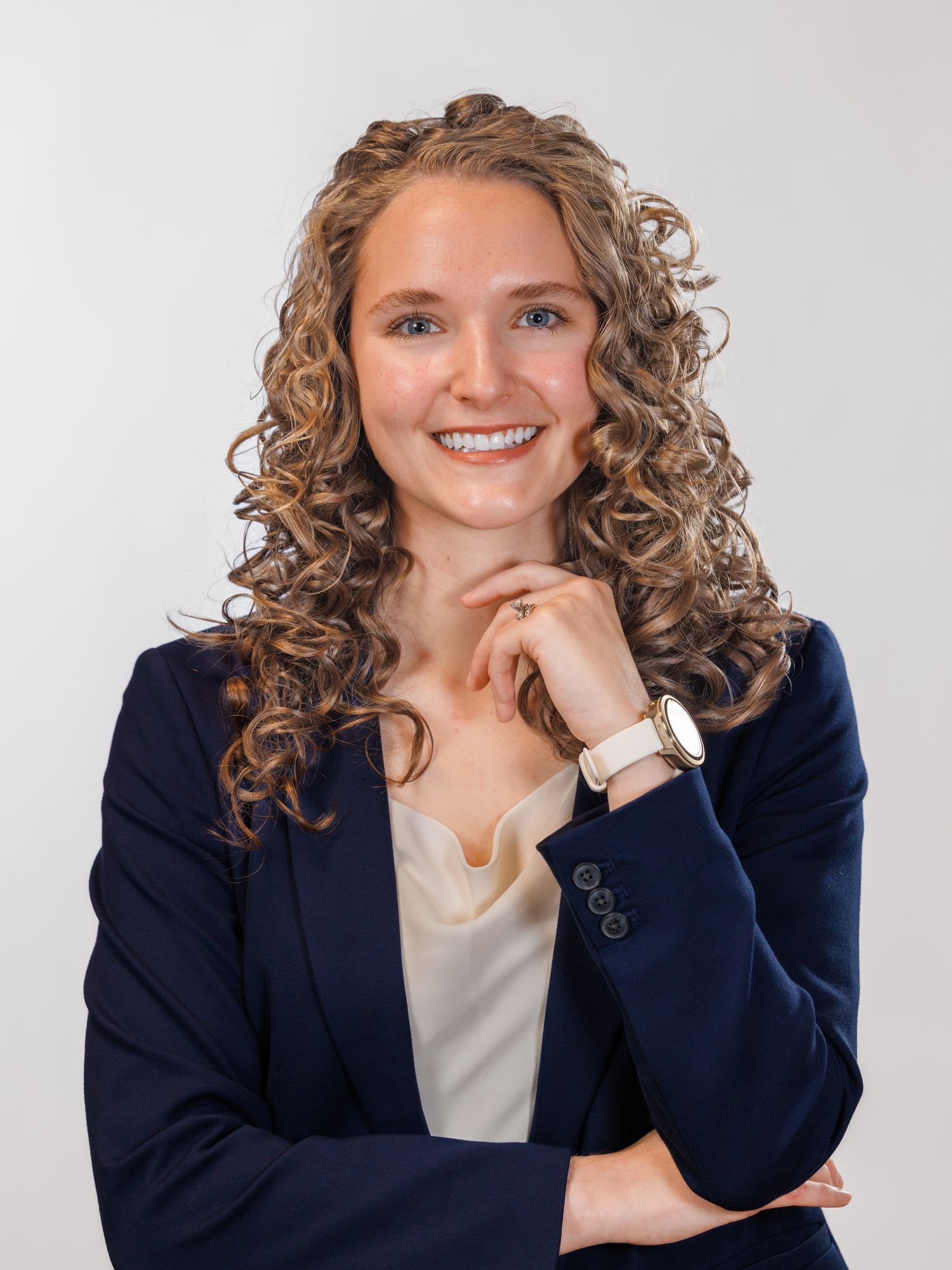 Professional headshot of a dentist for their website.