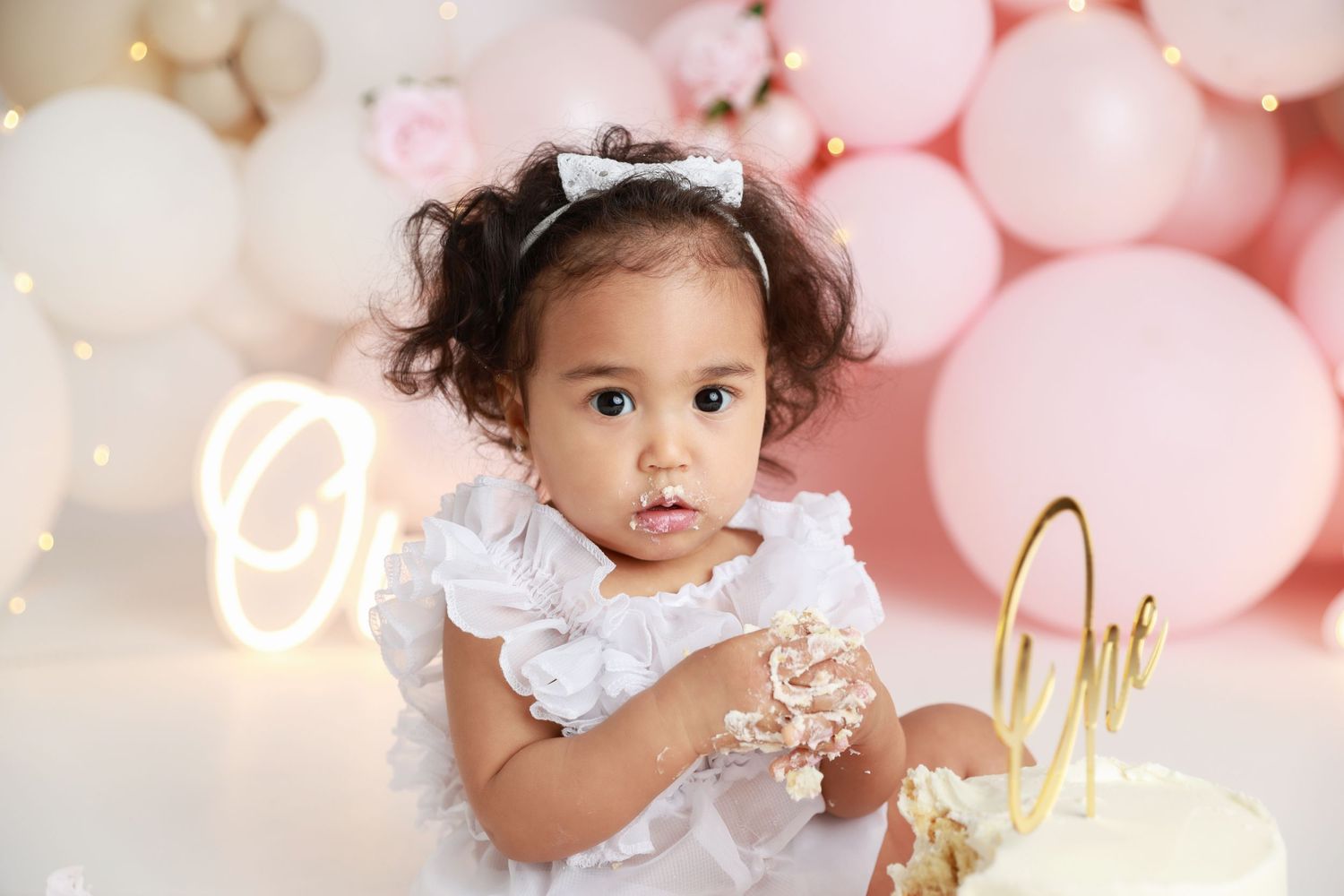 Cake Smash photo Huntersville NC
