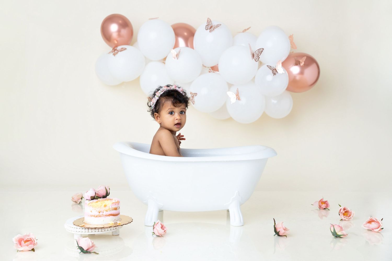 charlotte nc cake smash photographer