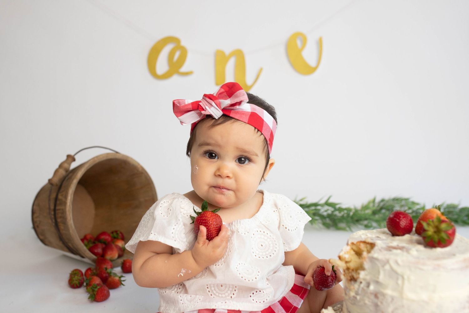 strawberry with baby photo in Mooresville NC