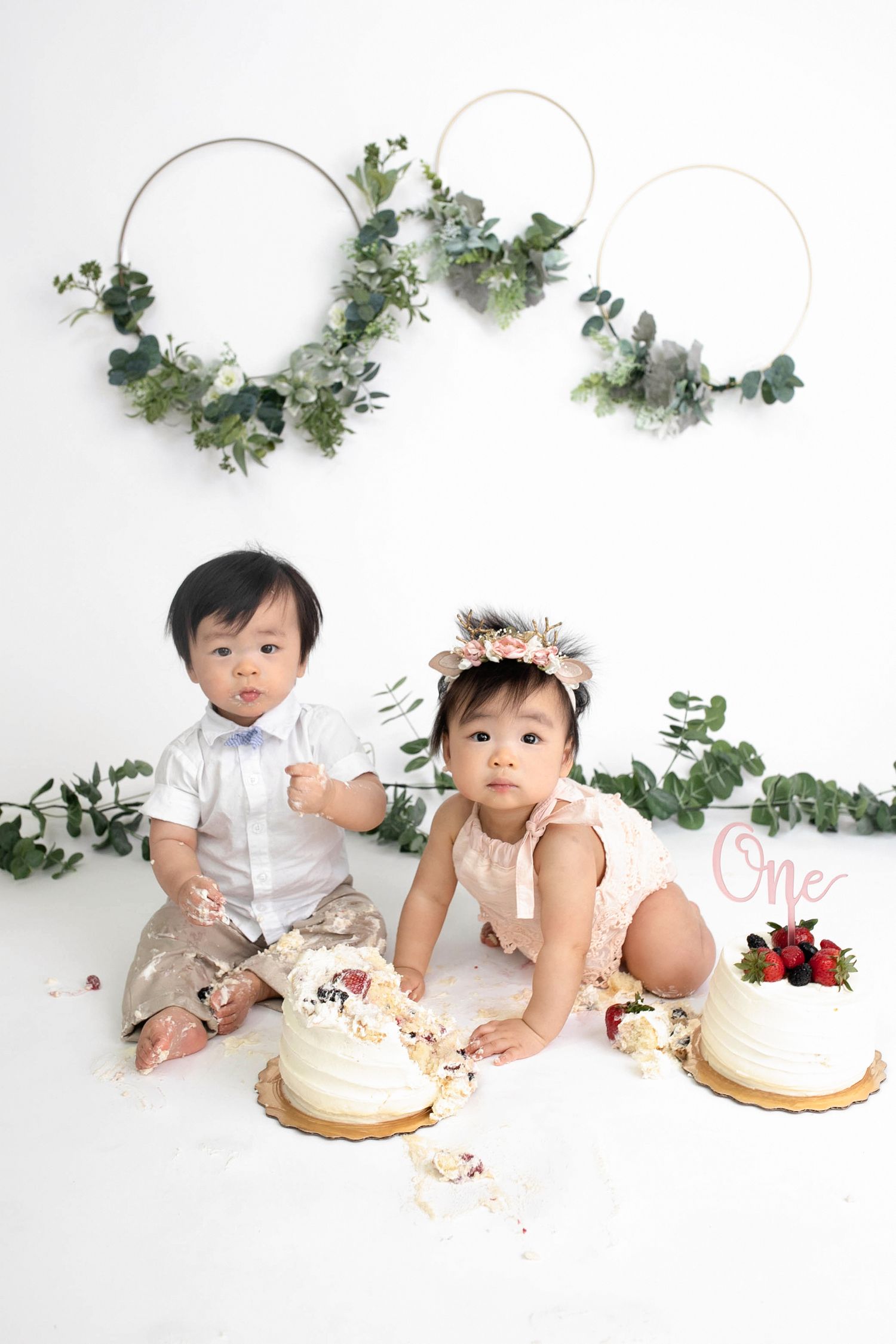 cake smash photo studio north carolina
