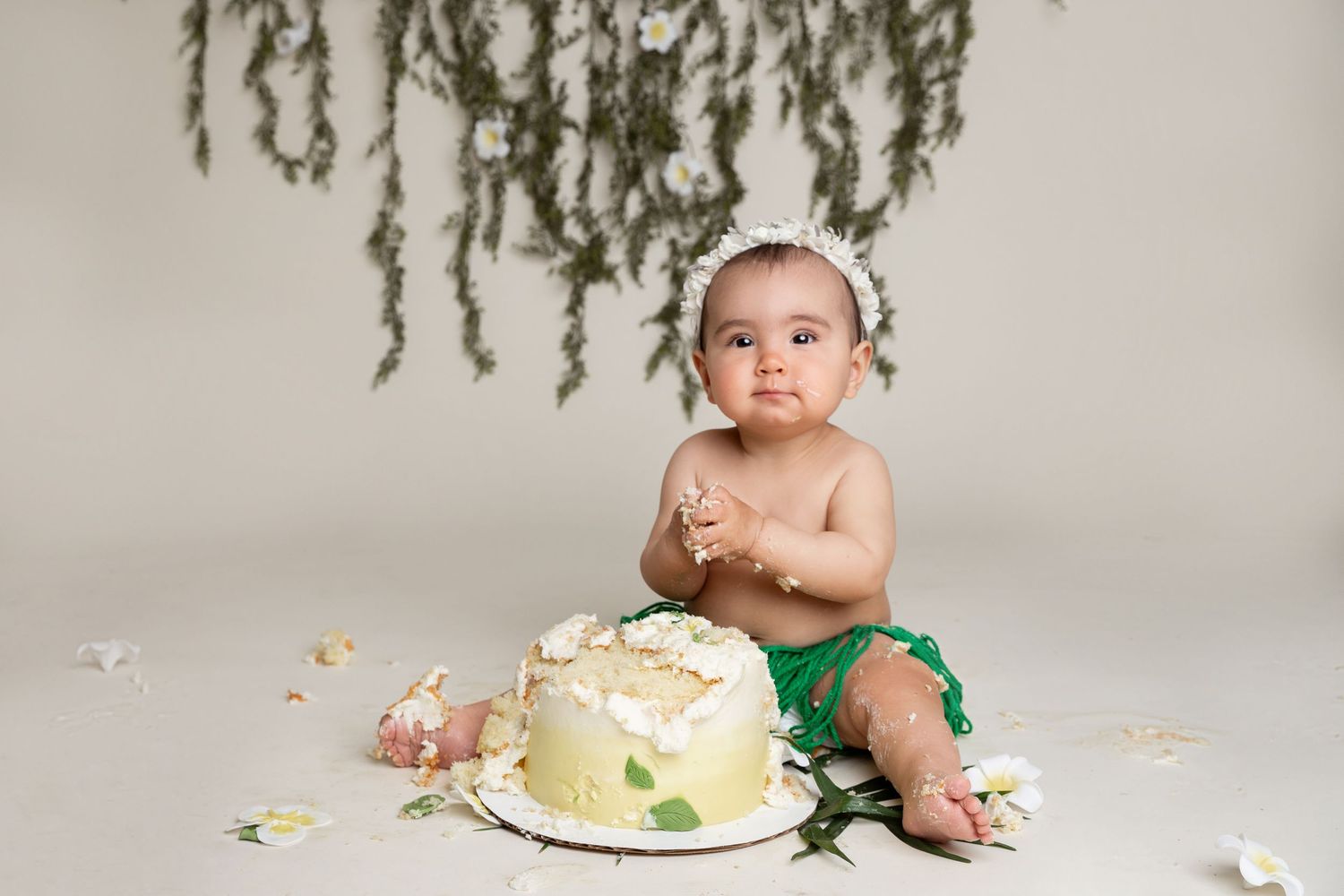 Cake smash photography charlotte nc
