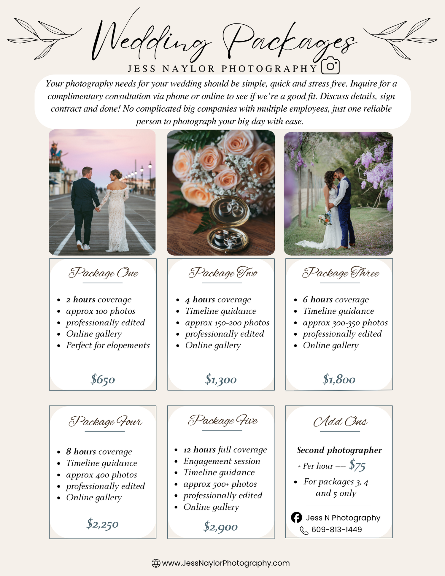 wedding flyer