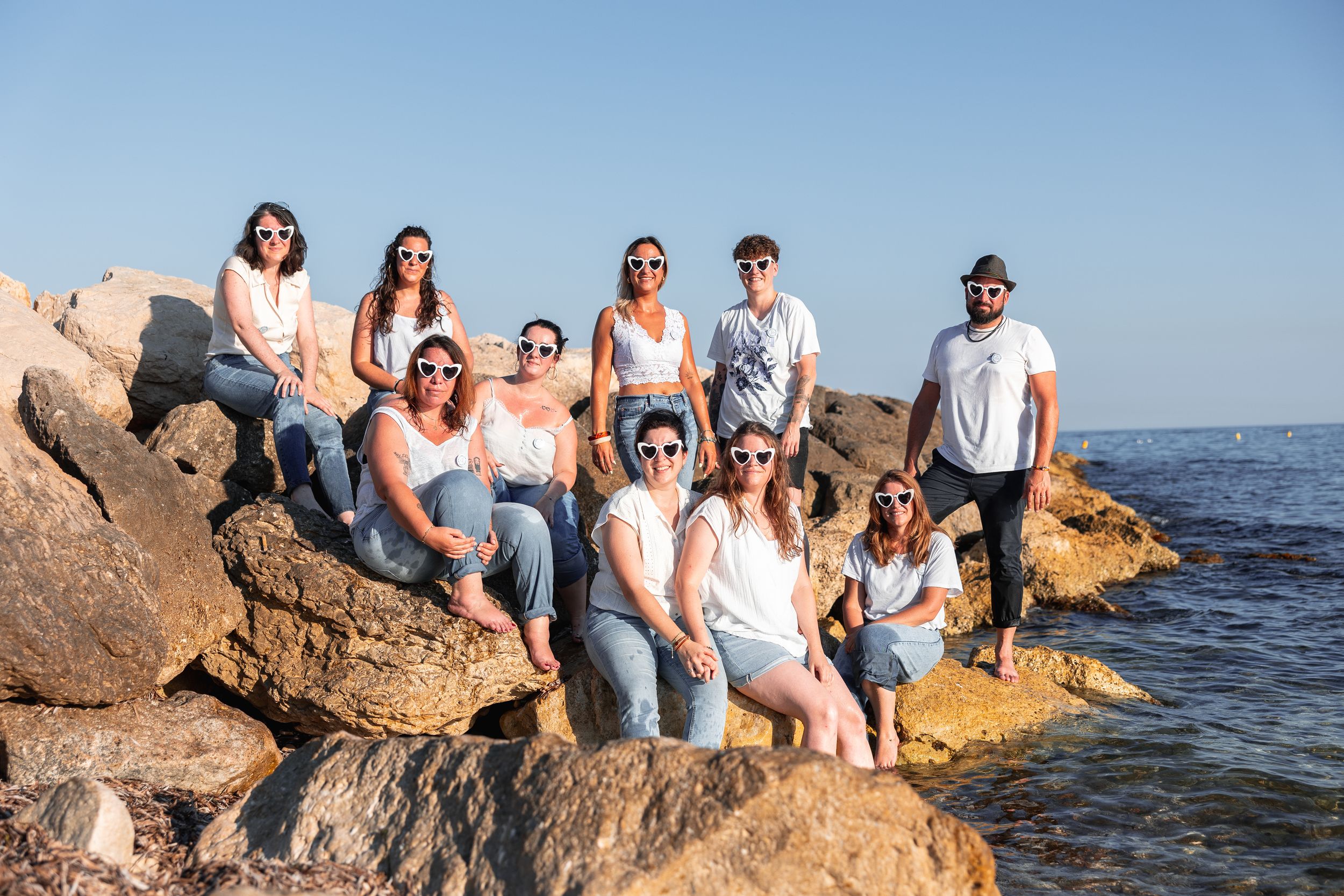 shooting evjf plage sausset les pins