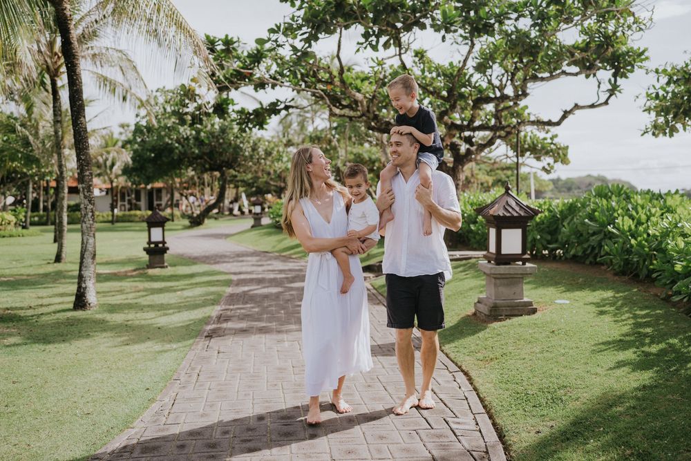 Family photography services at Grand Hyatt Nusa Dua Bali