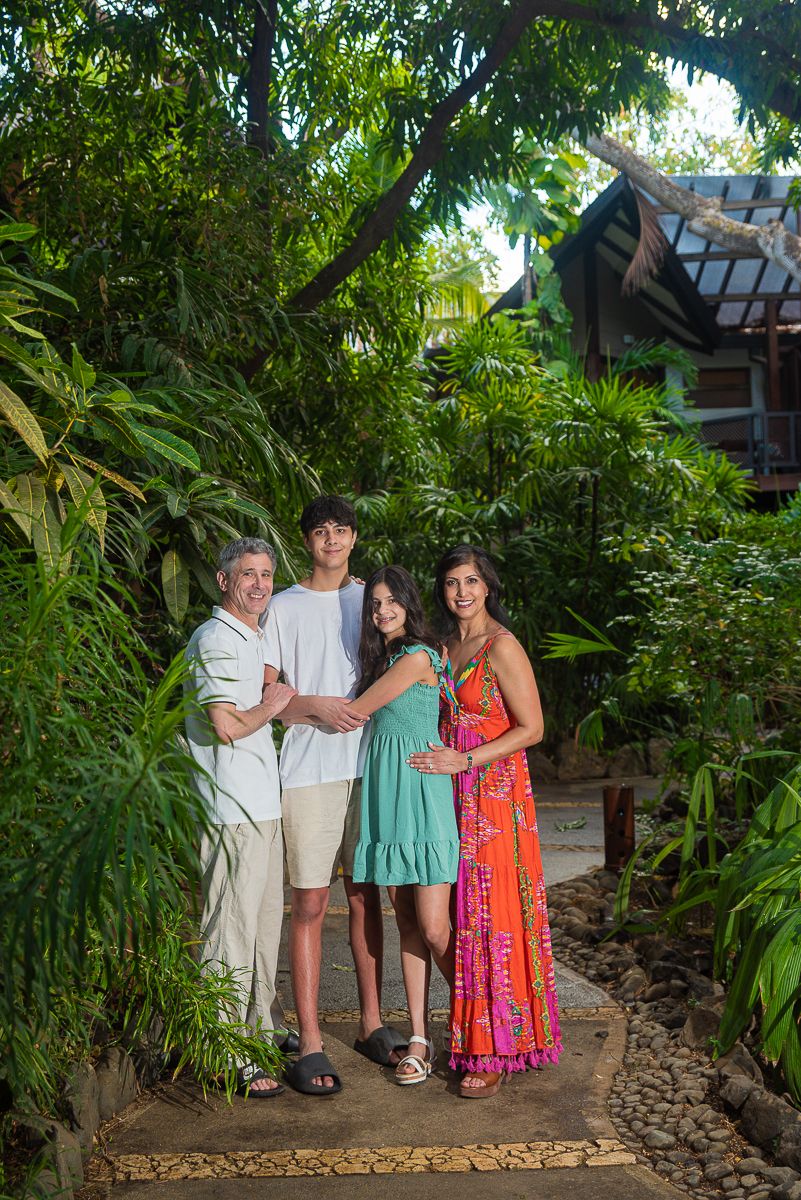 family photo session, Hamilton Leisure, Bosque del Mar, Guanacaste, Costa Rica