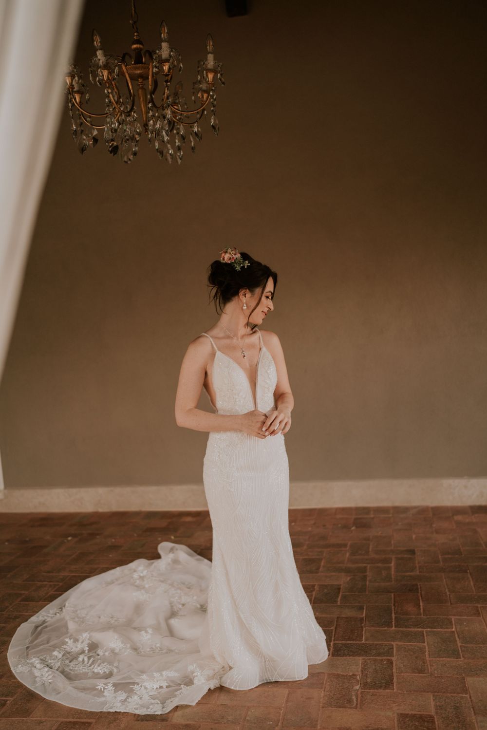 Bride portrait, wedding in Italy