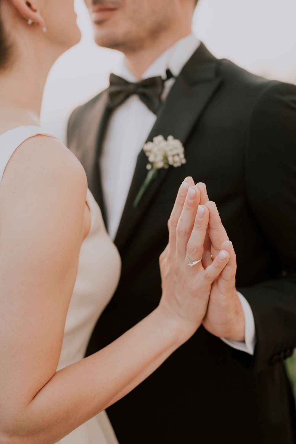 details of a wedding, hands