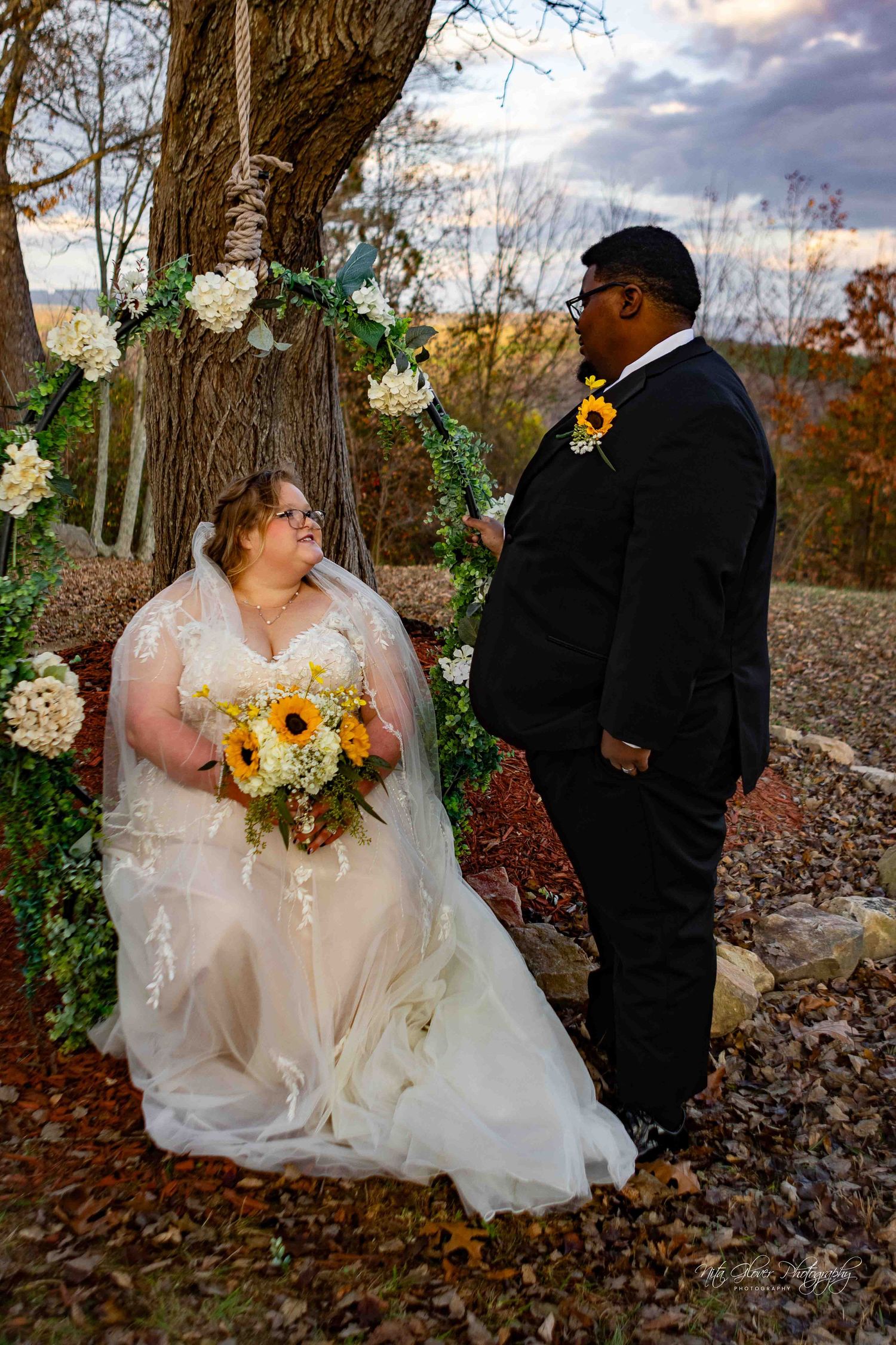 On your wedding day, be sure to take a few minutes to soak in the day.
