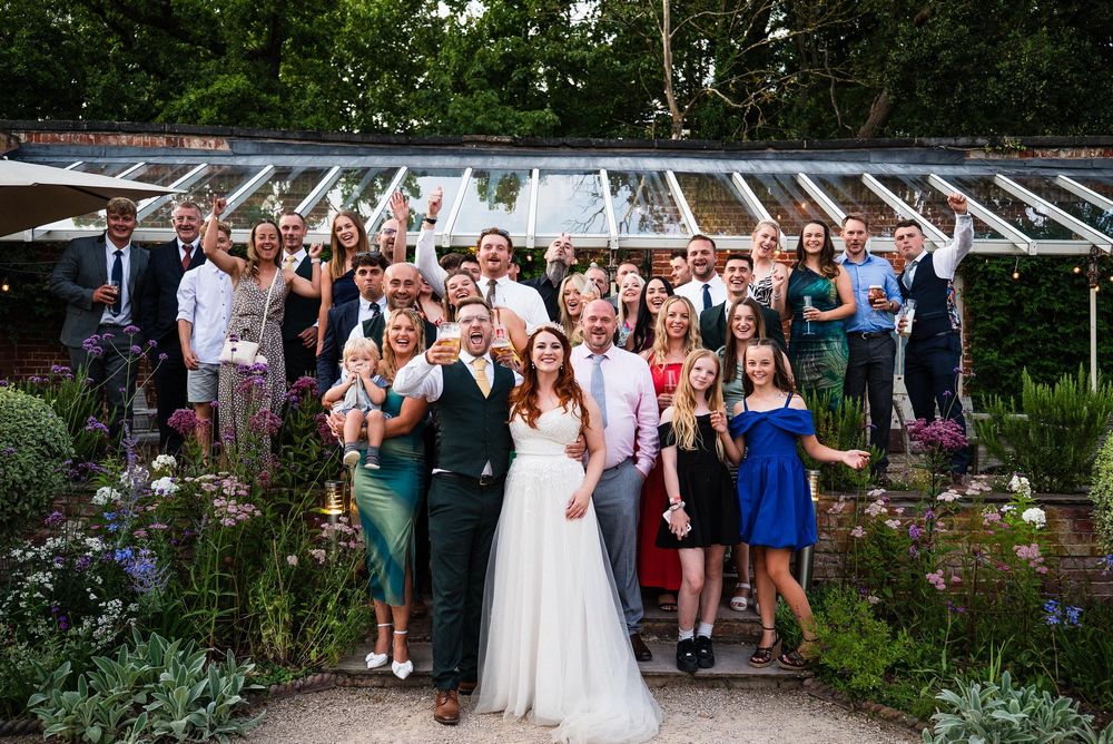 Natural and relaxed wedding photography at The Walled Gardens in Beeston, captured by Nottingham wedding photographer Thom Walker