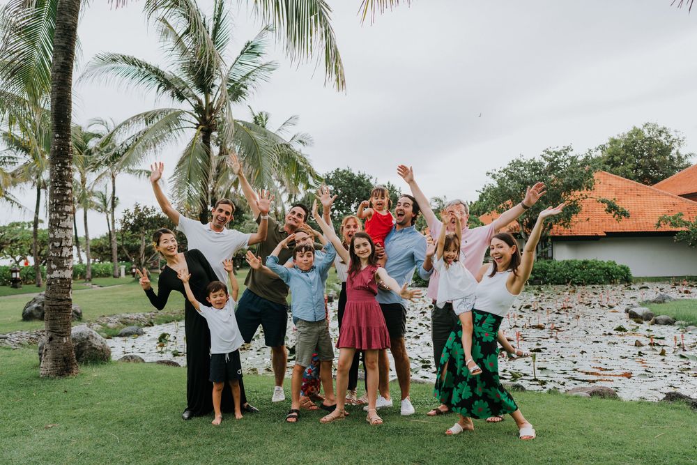 Bali family photography services Grand Hyatt Nusa Dua