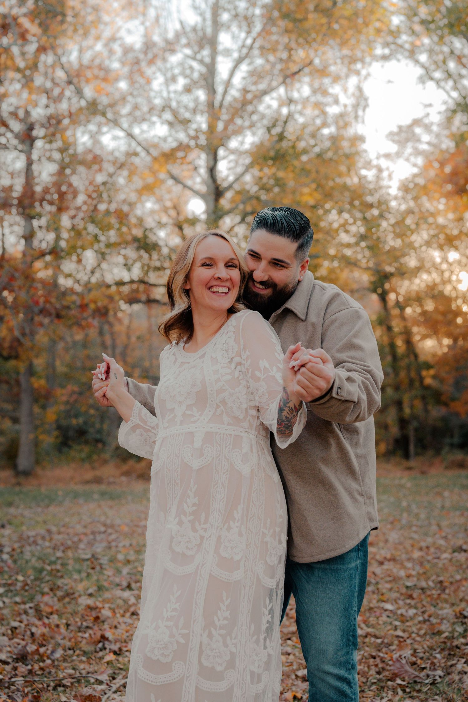 Maternity Session Allaire State Park Family Fall