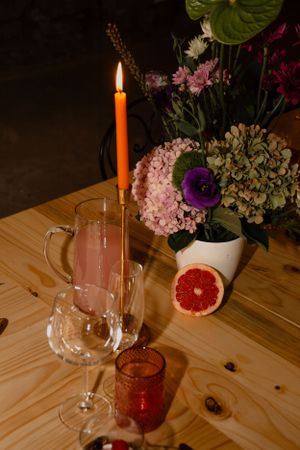 Wedding table decor