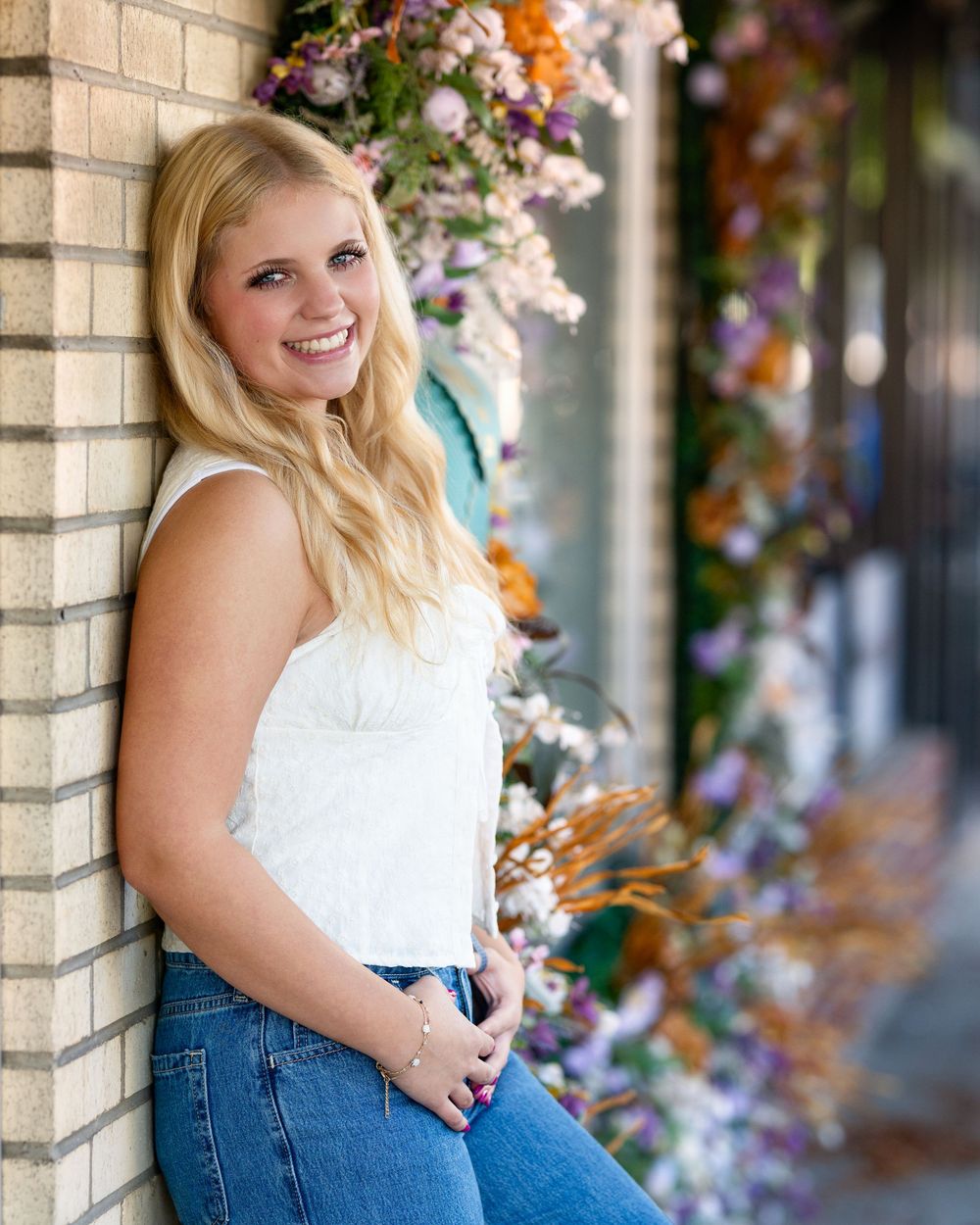 Kansas City senior portrait session setting by Jen Welker Photographer