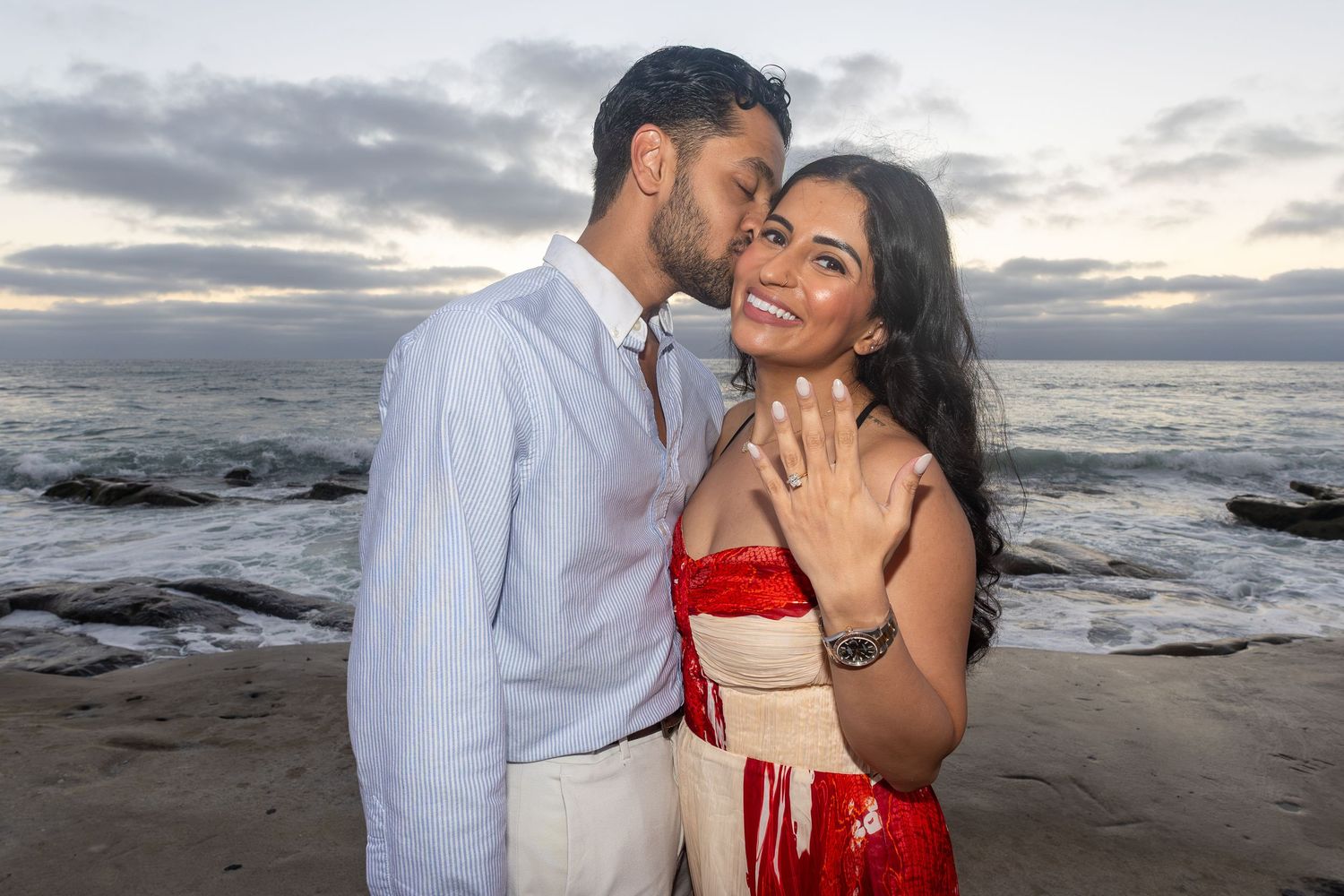 proposal on a sailboat