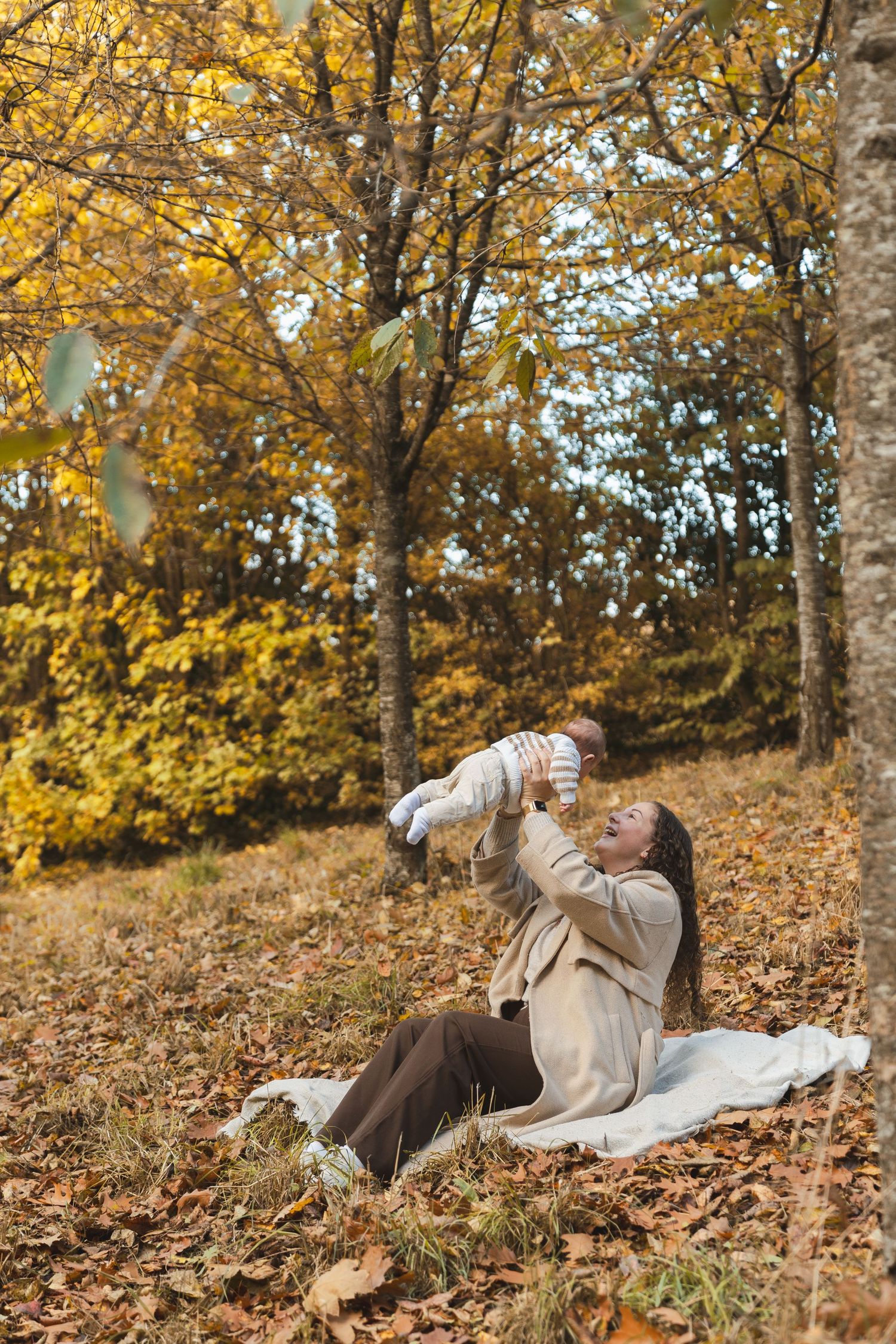 Séance photo mère et fils