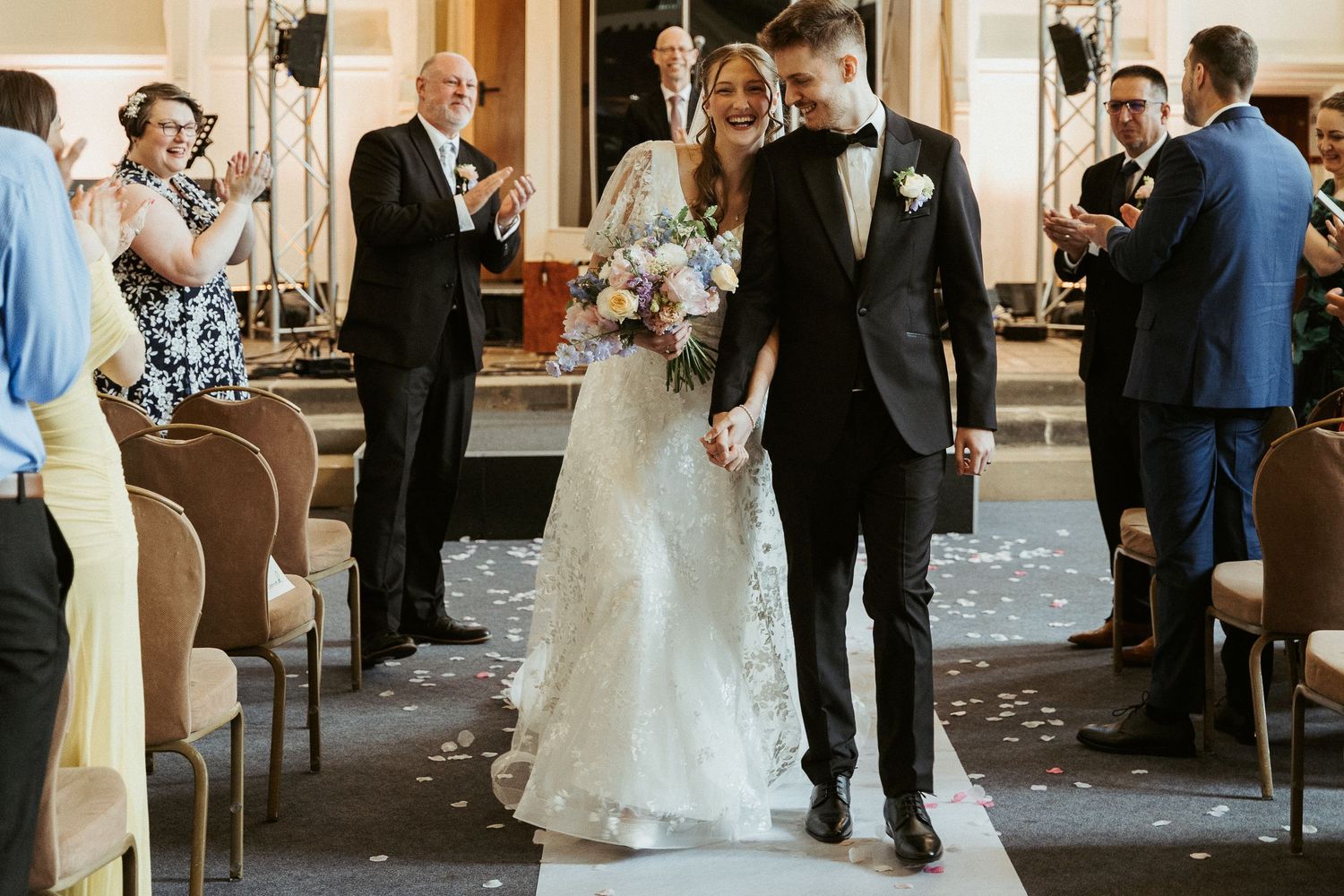 Relaxed outdoor Leeds Wedding, taken by Chelle Lundy Photography