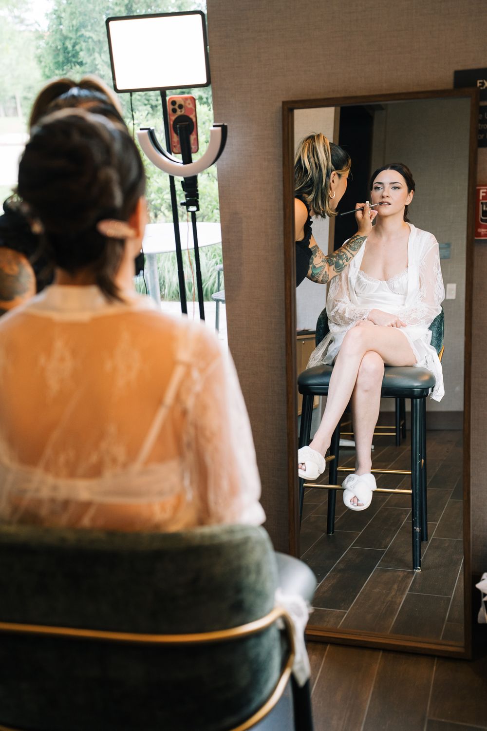 Summer wedding ceremony and reception at Armour House in Lake Forest, Illinois. Photography by Two Birds Photography 2026.