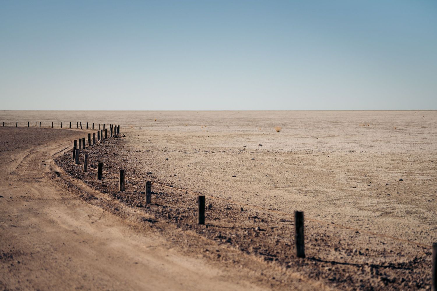 etosha pan, désert de sel