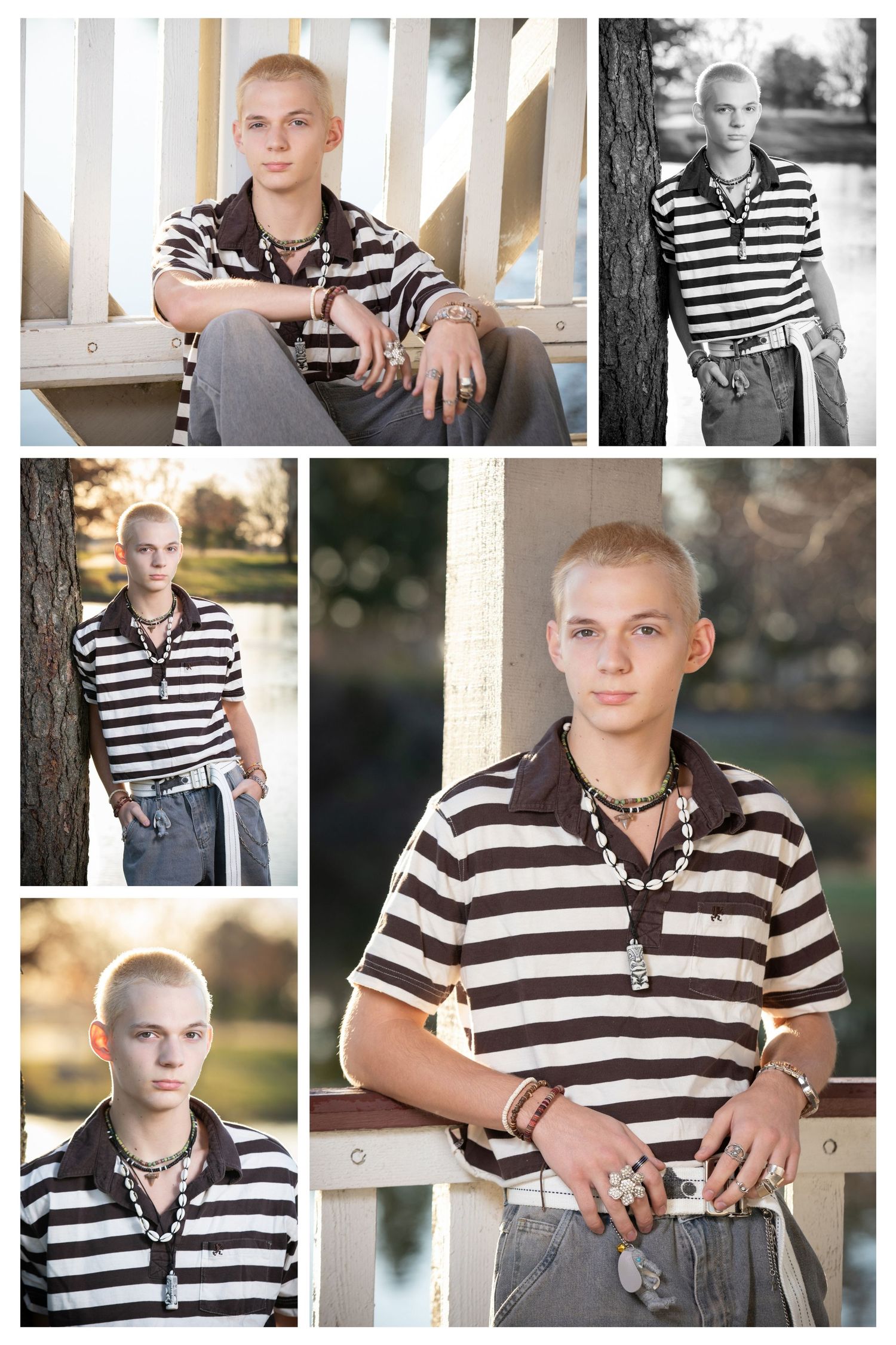 Hilliard Davidson senior pictures at Homestead Park featuring outdoor portraits, gazebo backgrounds, and natural Columbus Ohio scenery.
