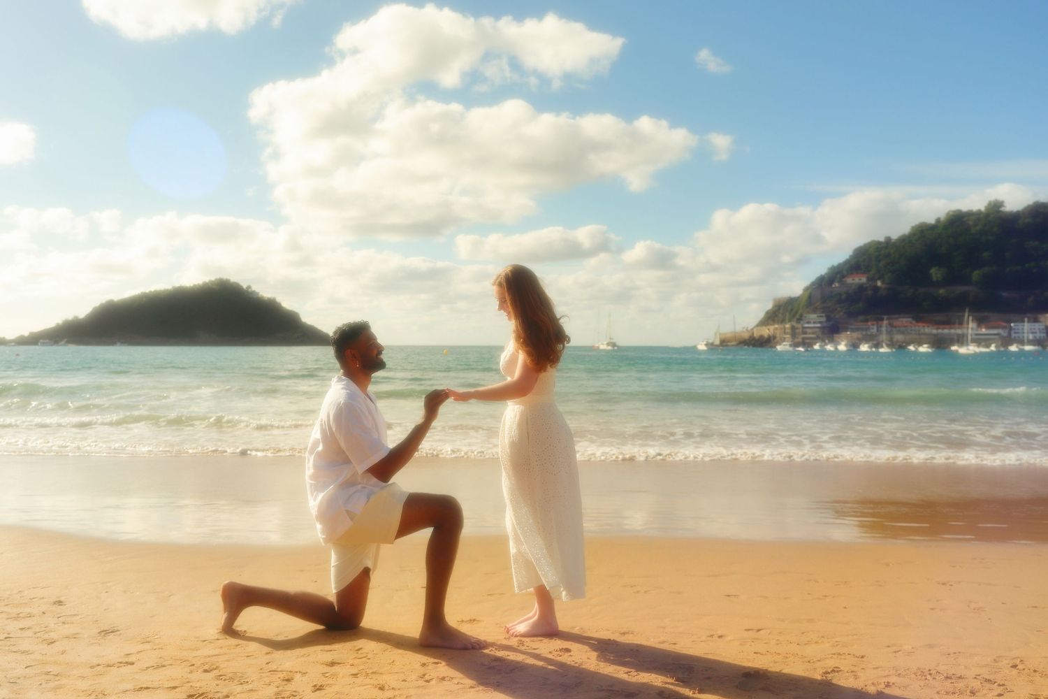 Olga was an absolute pleasure to work with. I booked this shoot as a surprise after proposing to my girlfriend, and Olga made the whole