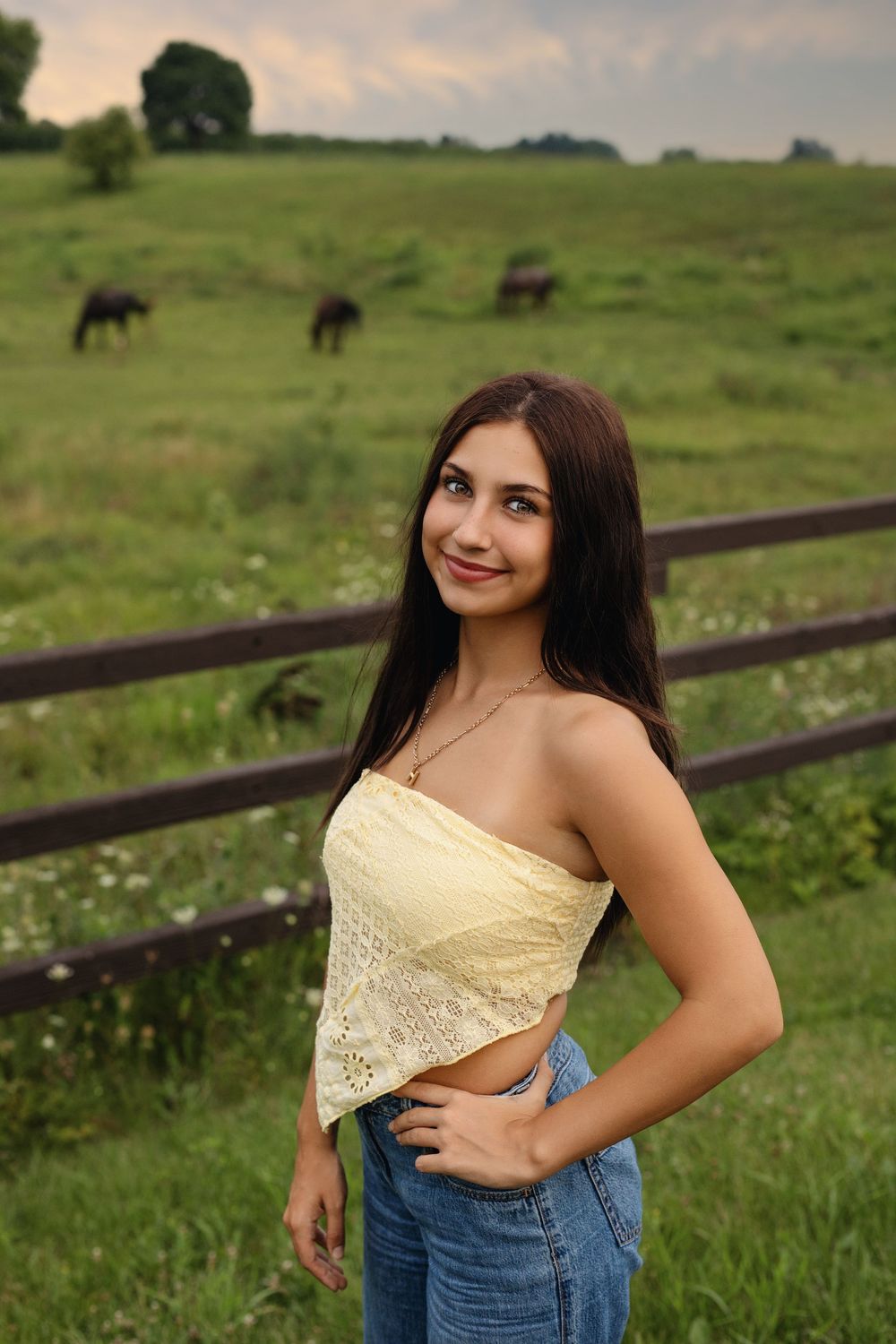 Oconomowoc WI High school senior photos