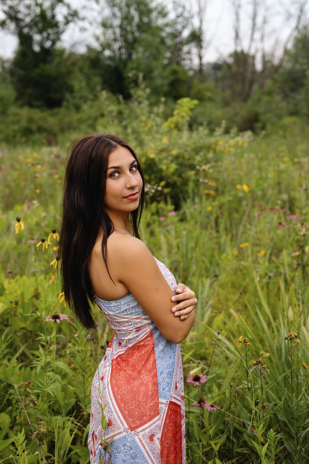 Oconomowoc WI High school senior photos