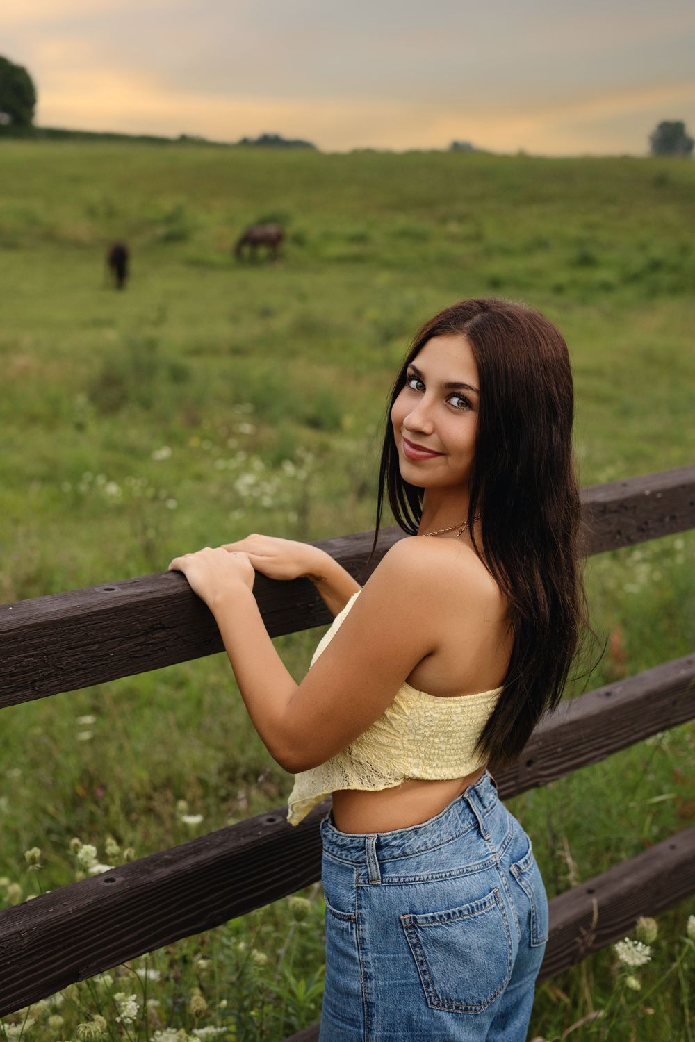 Oconomowoc WI High school senior photos