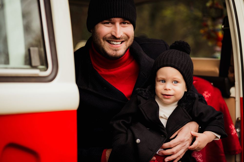 VW Buszos Karácsonyi fotózás Kaposvár