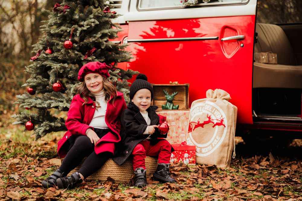 VW Buszos Karácsonyi fotózás Kaposvár