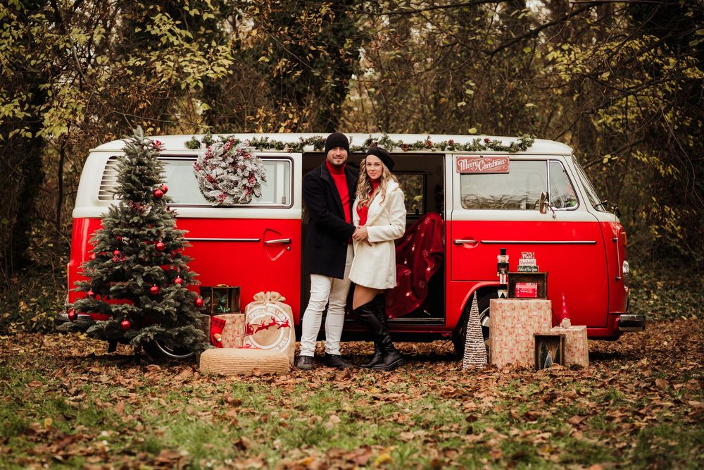 VW Buszos Karácsonyi fotózás Kaposvár