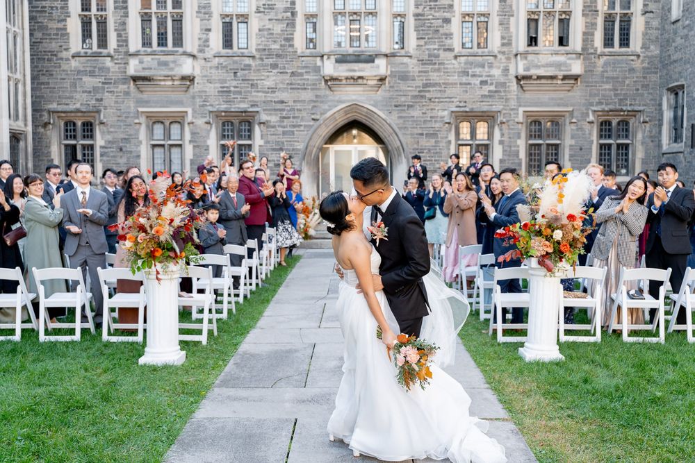 Wedding in the Quad, Hart House in Toronto