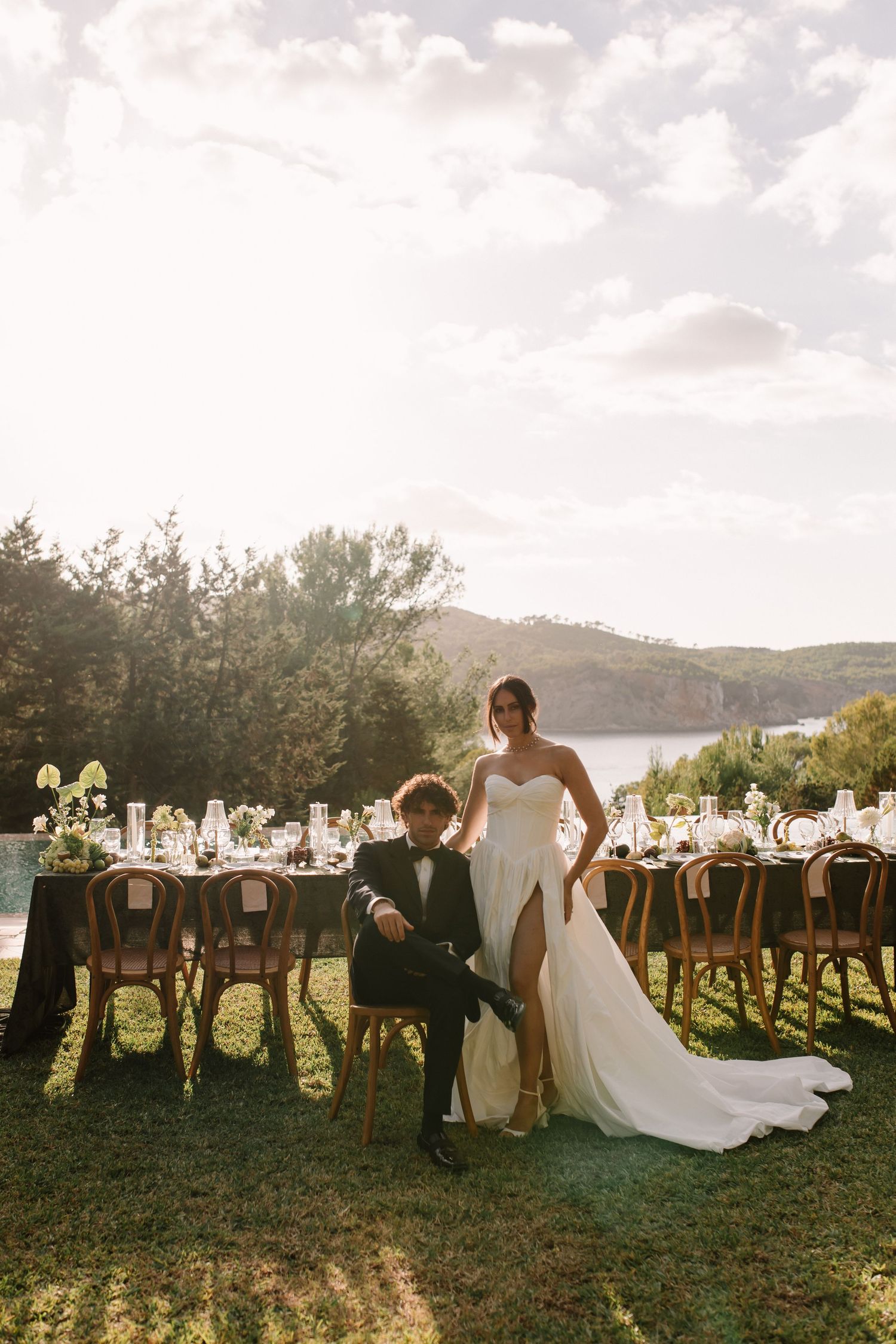 Casa la Vista Wedding Mallorca 35mm film kodak portra Film Photography Wedding Photographer Ibiza Italy Amsterdam Trouwen buitenland Analoog