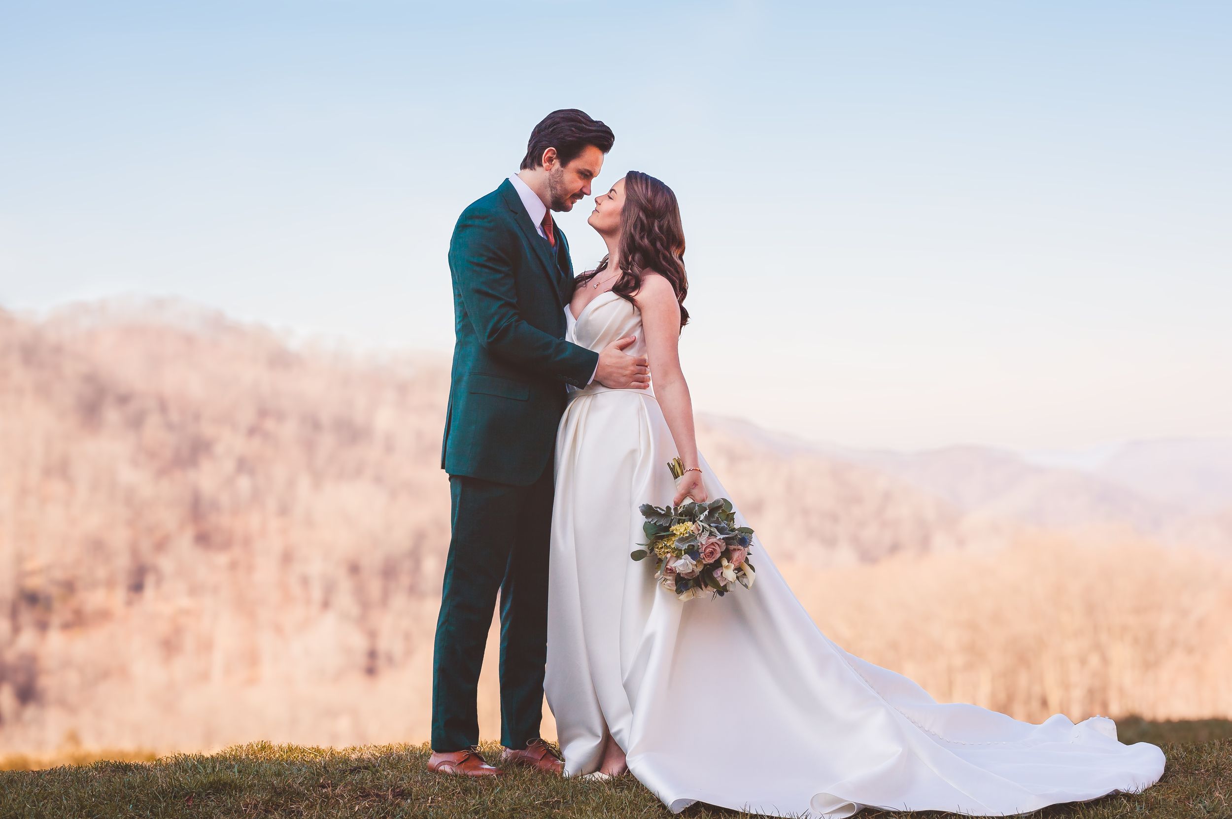 Asheville wedding photographer, NC wedding photographer, documentary style wedding photographer asheville, romantic wedding photos, romantic