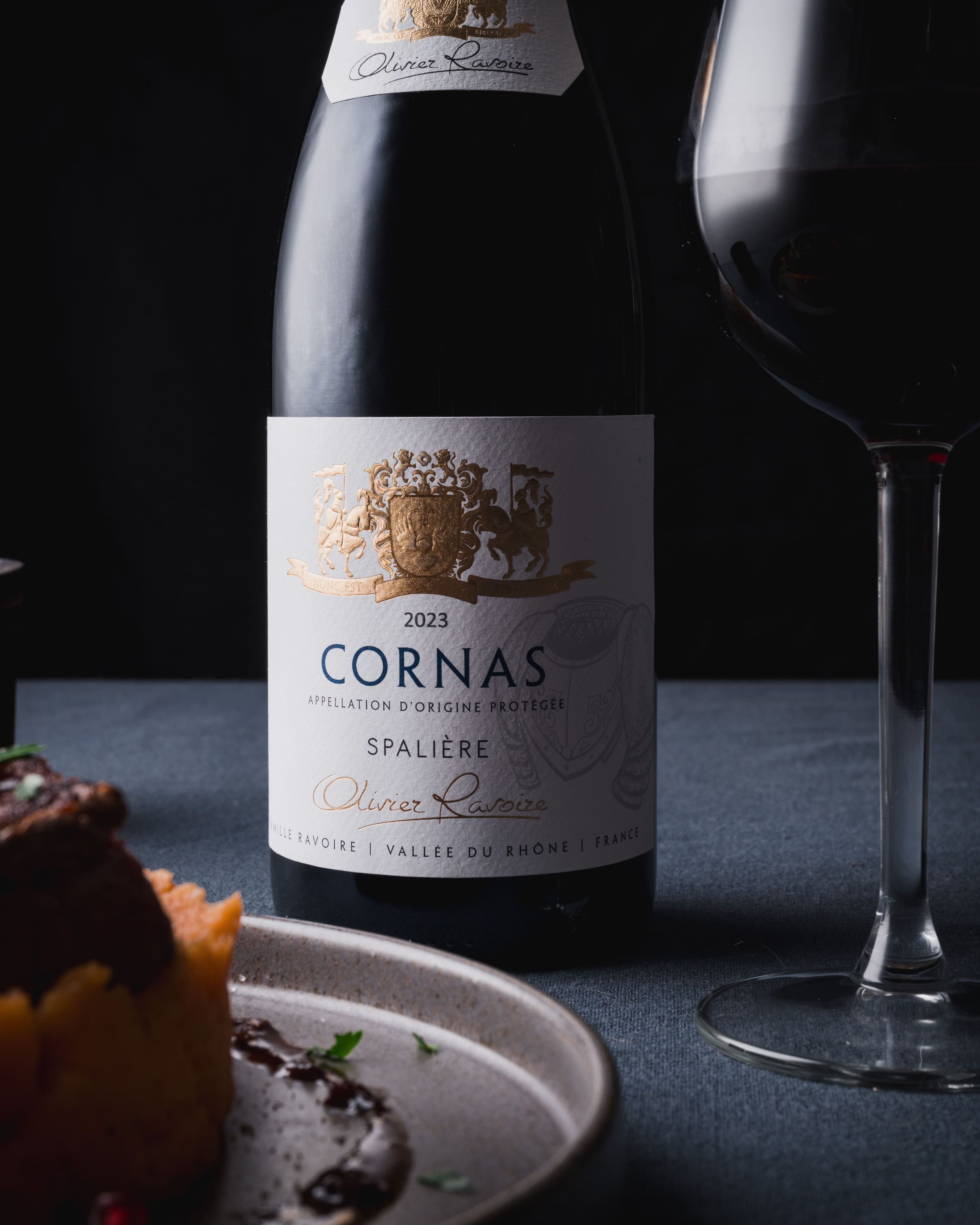 Extrait d'un shooting accord mets/vin pour le Vin Ravoire par la photographe culinaire Mélanie Rousselle