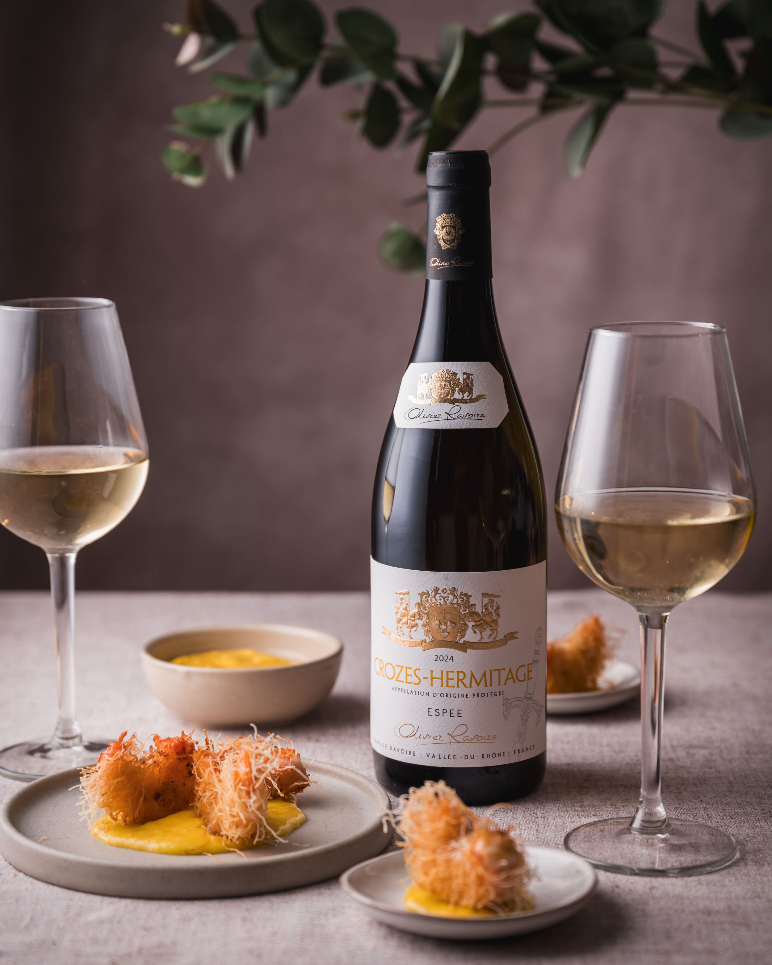 Extrait d'un shooting accord mets/vin pour le Vin Ravoire par la photographe culinaire Mélanie Rousselle