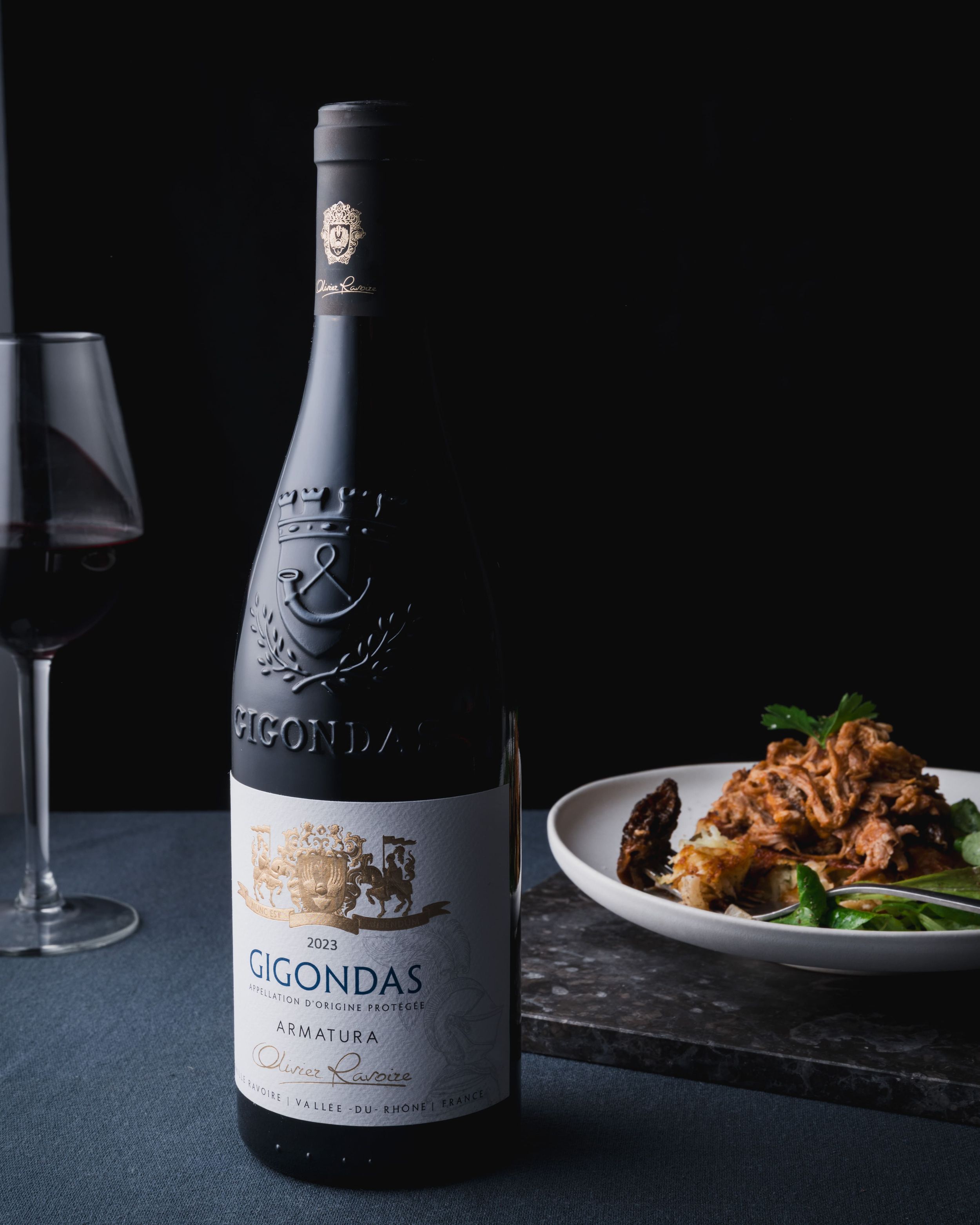 Extrait d'un shooting accord mets/vin pour le Vin Ravoire par la photographe culinaire Mélanie Rousselle