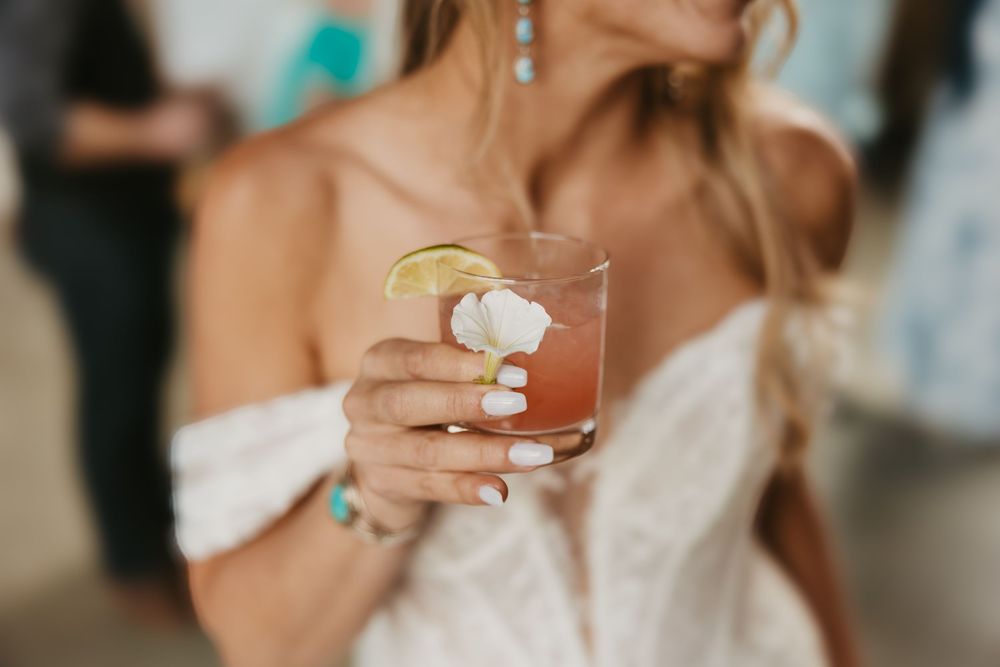 Reception time at Copper Rose Ranch in Paradise Valley captured by Livingston Wedding Photographer Sabrina Marie Photography