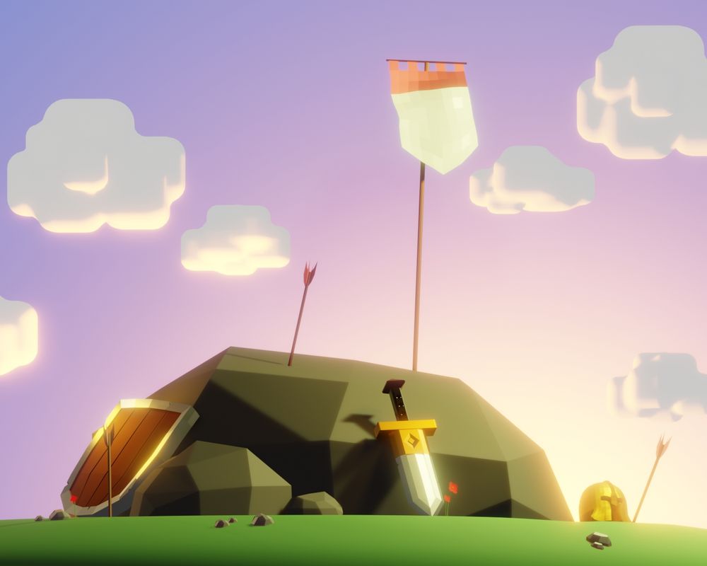 Un campo de batalla