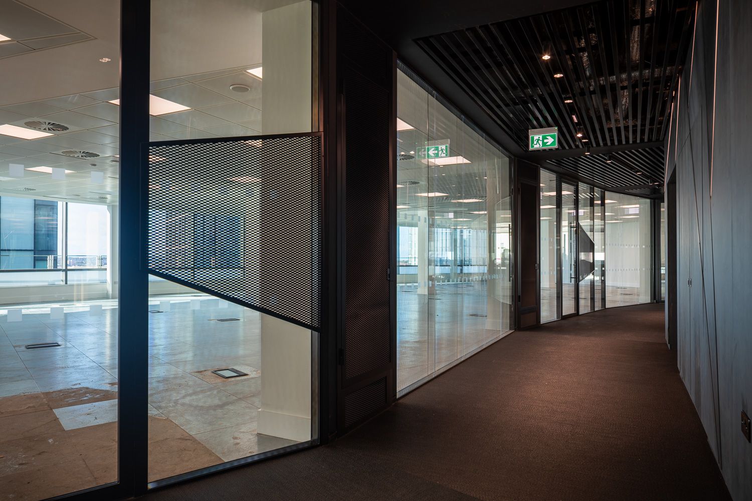 Finished office refurbishment in Liverpool city centre