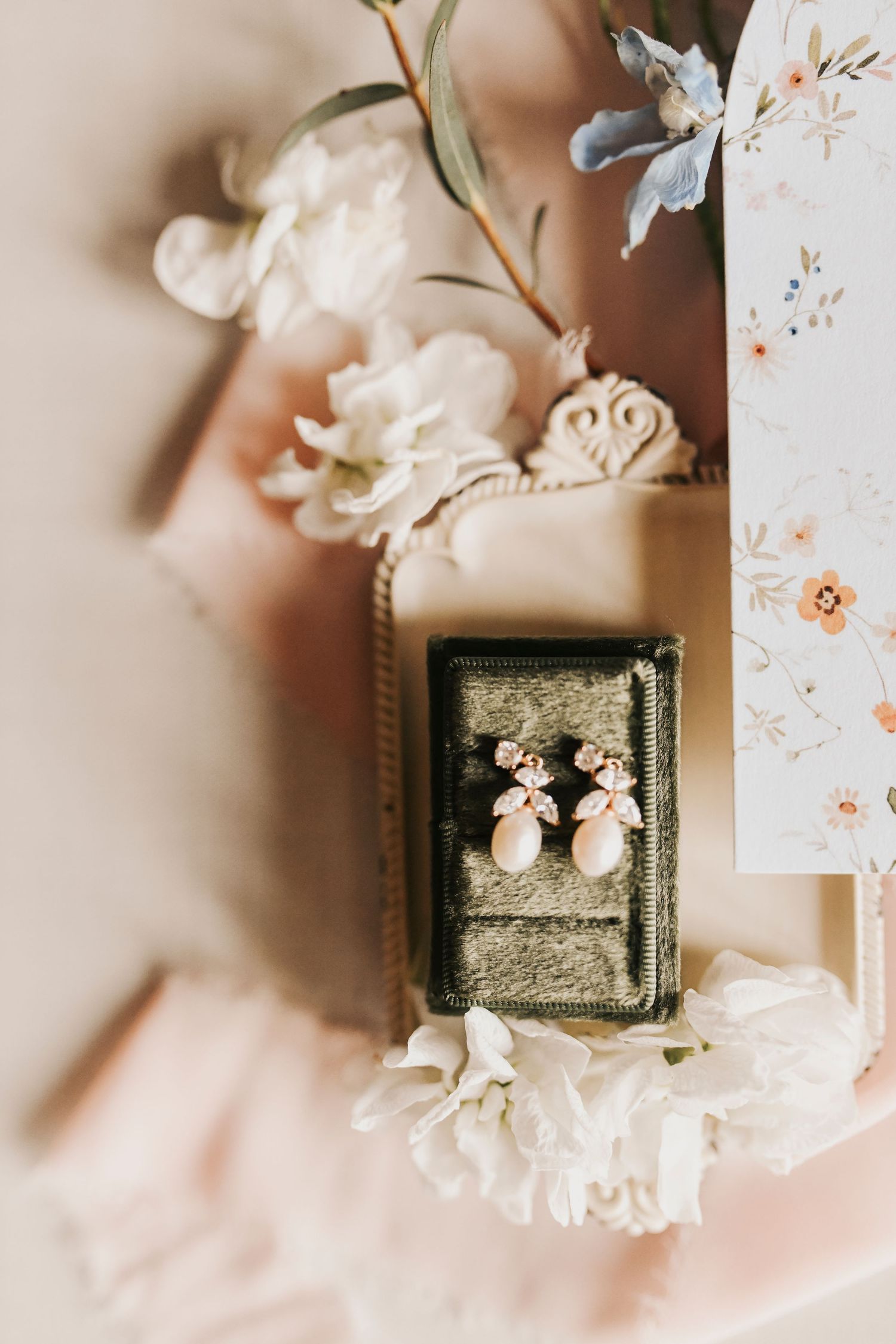 Parker and Kathryn’s wedding rings photographed for their North Texas wedding