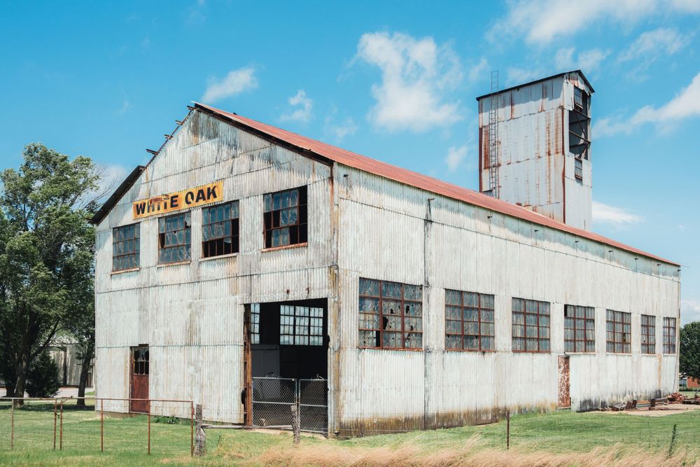 White Oak Mill. Route 66, Oklahoma.