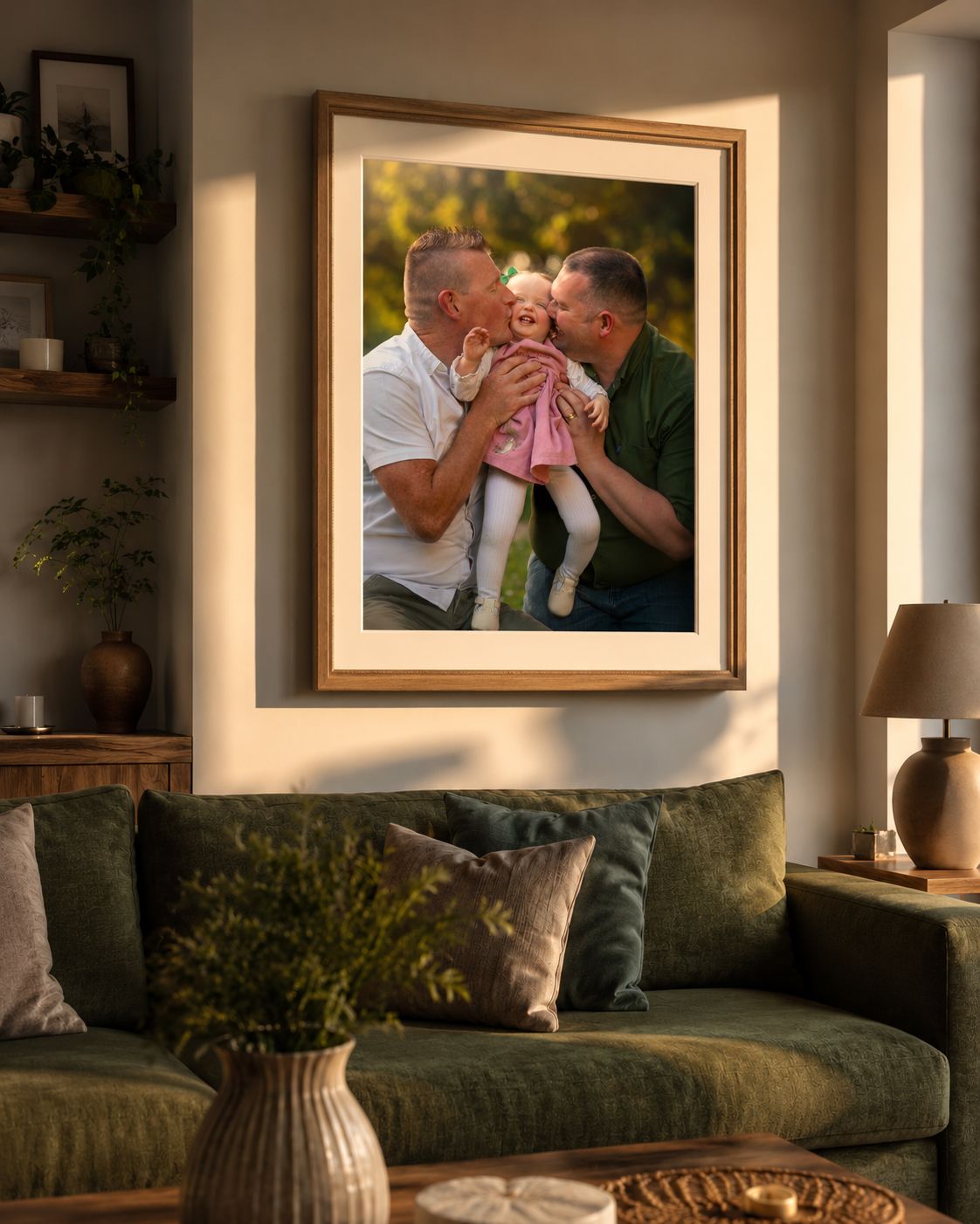 dads kissing girl giggles