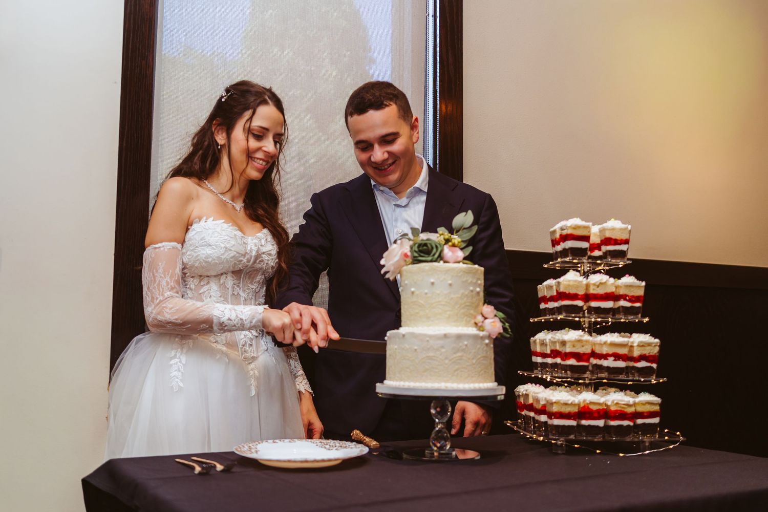 Washington Oaks Gardens State Park Wedding in Palm Coast, Florida. Reception photography.